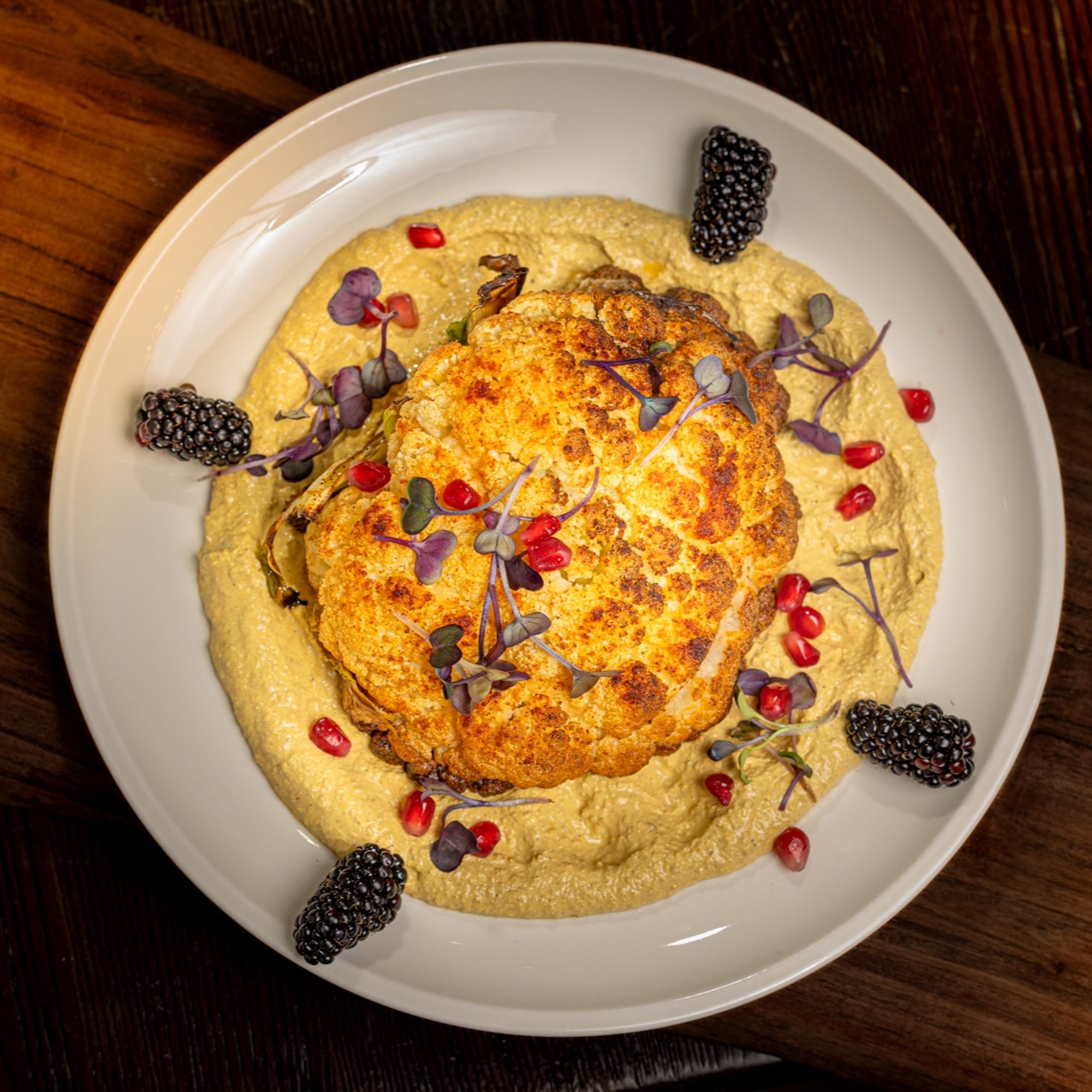 Cauliflower With Walnut Sauce