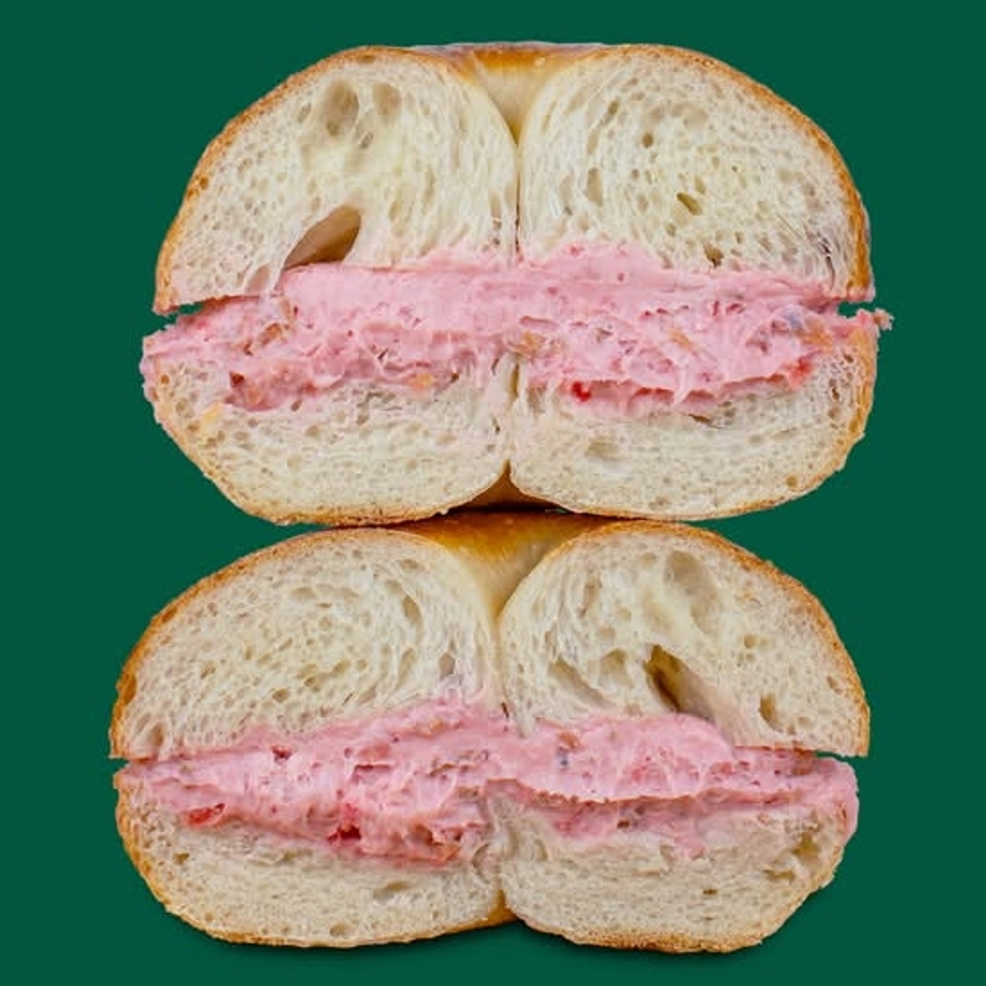 Strawberry Cream Cheese Bagel