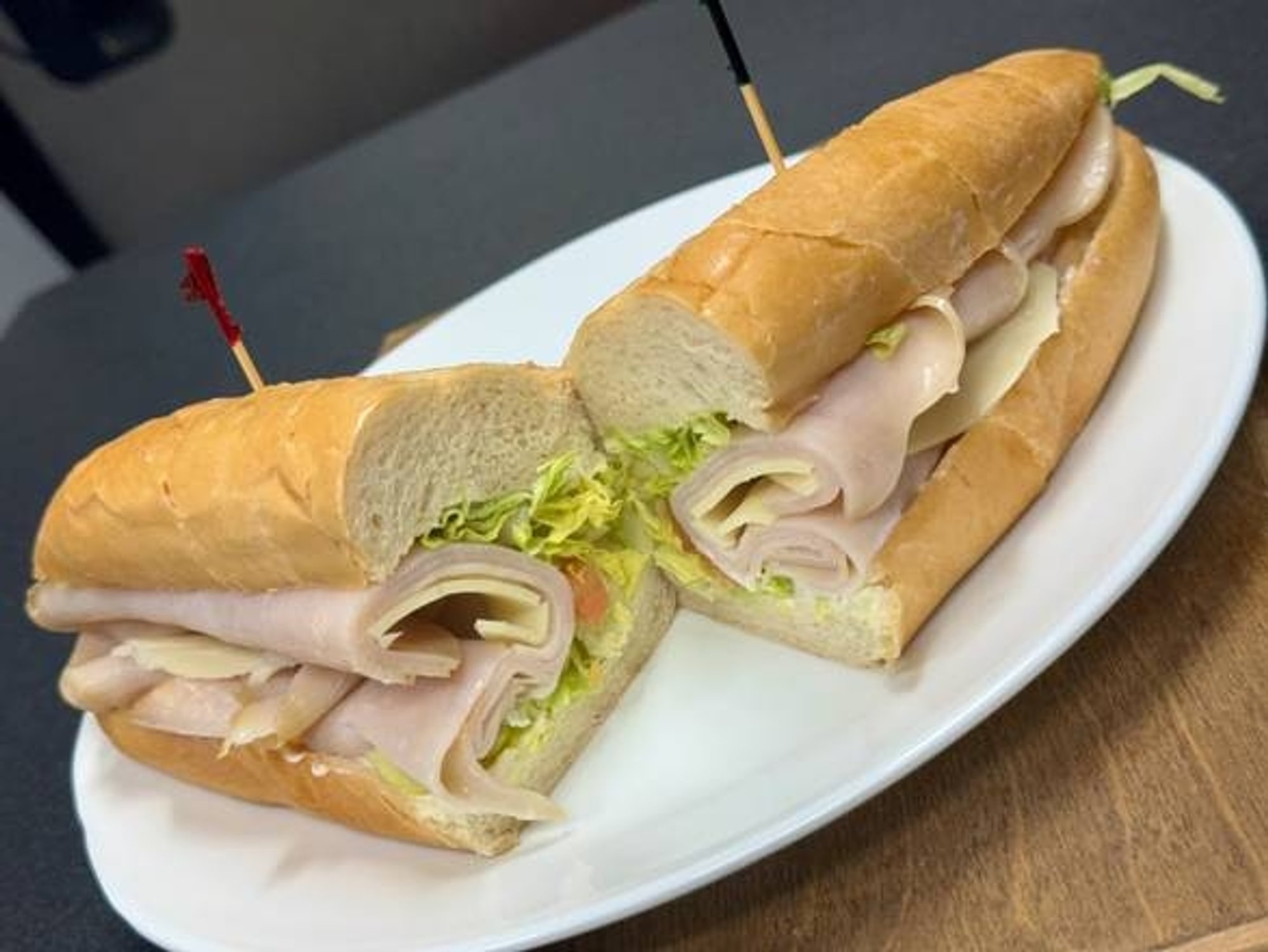 Turkey Breast & Cheese Sub