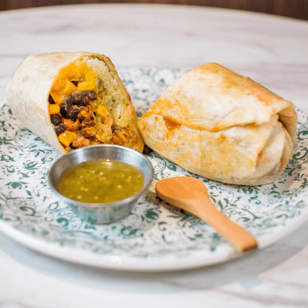 Al pastor burrito