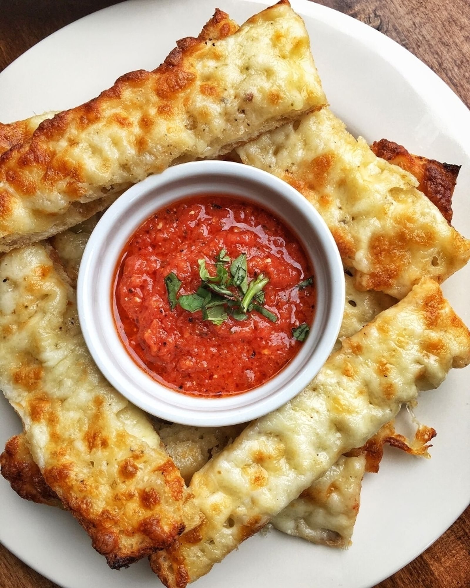 Garlic cheesy bread