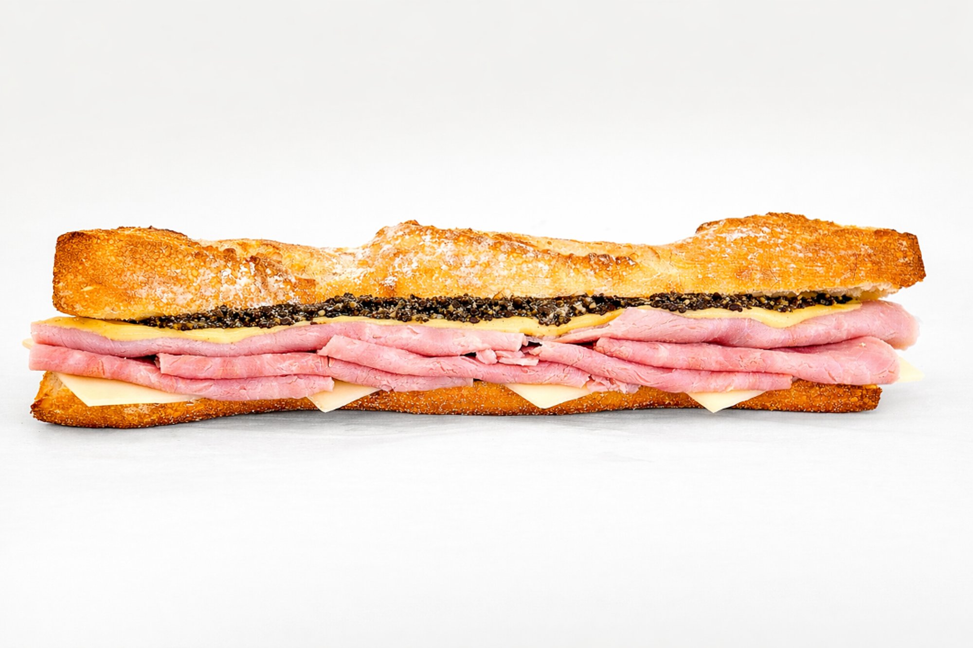 Truffle Ham & Gruyere Baguette