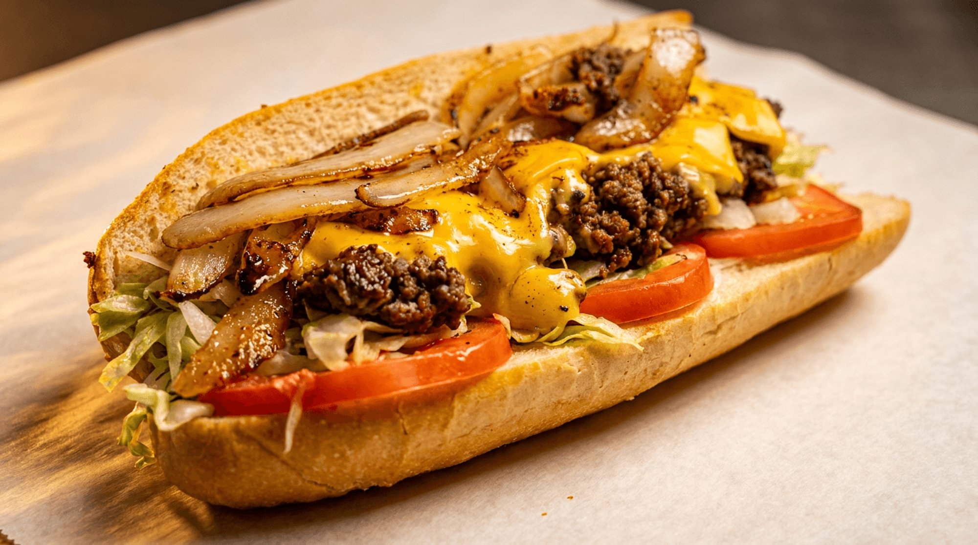 Loaded Chopped Cheese