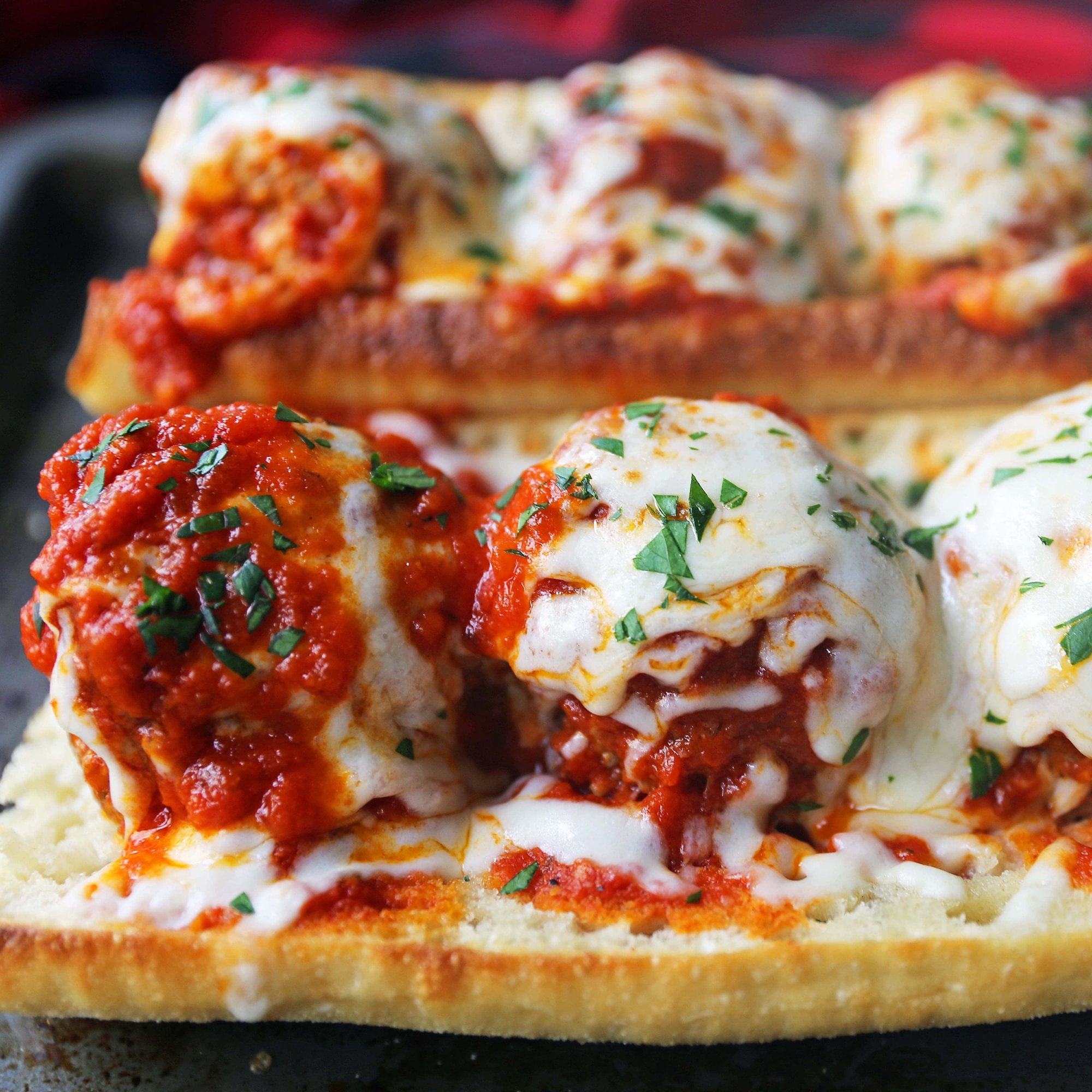 Meatball Parmesan Sub