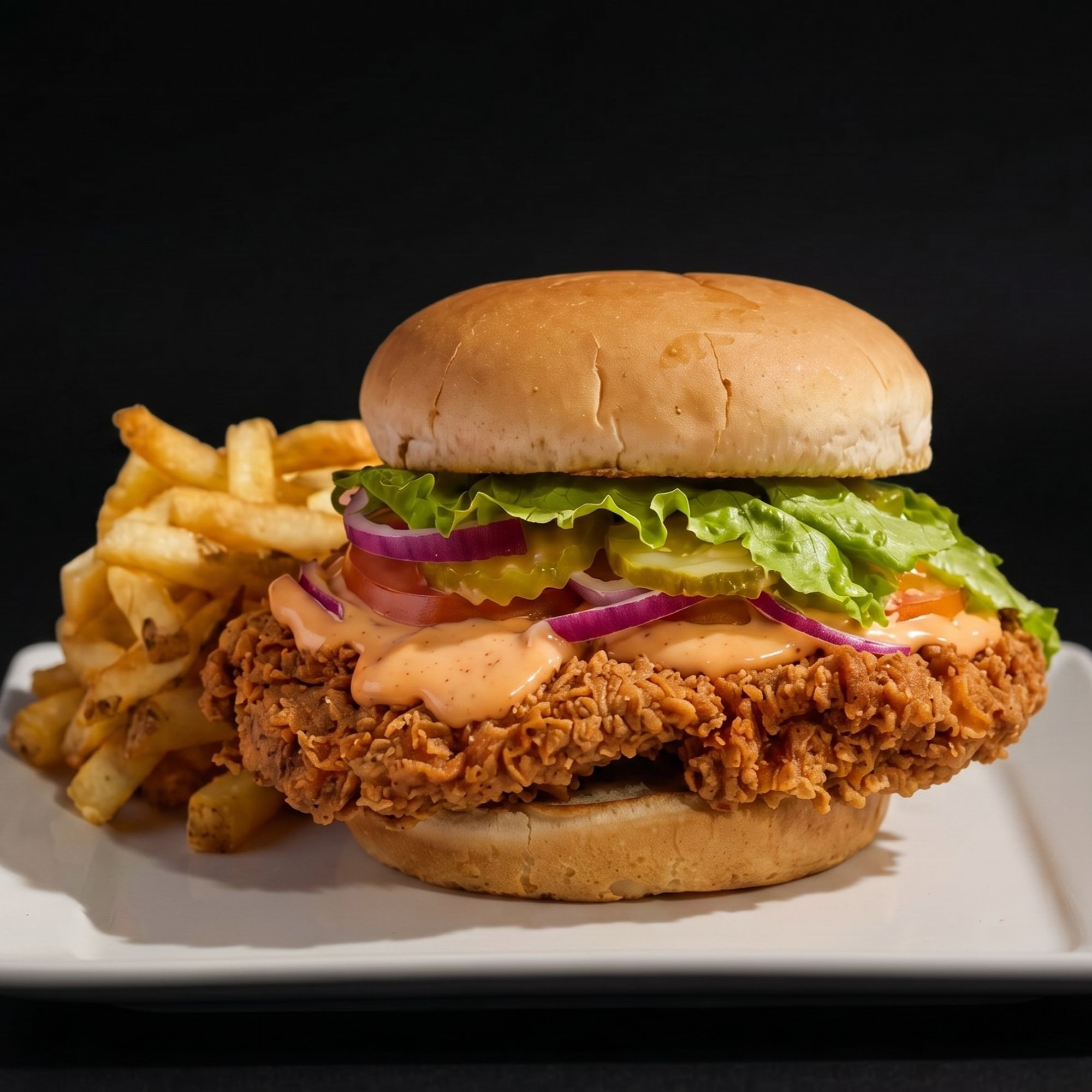 8 - The Chicken Barn Burger