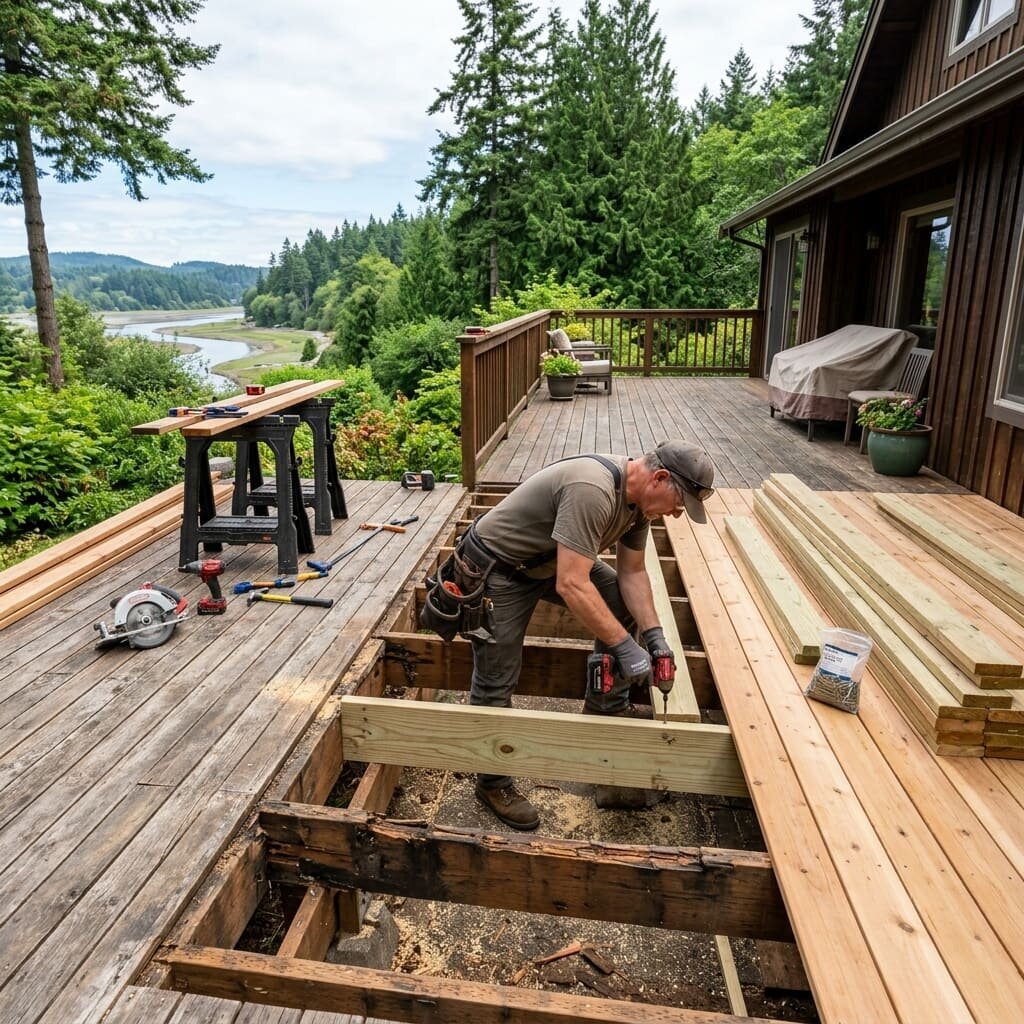 Deck Contractor Bellevue WA Image