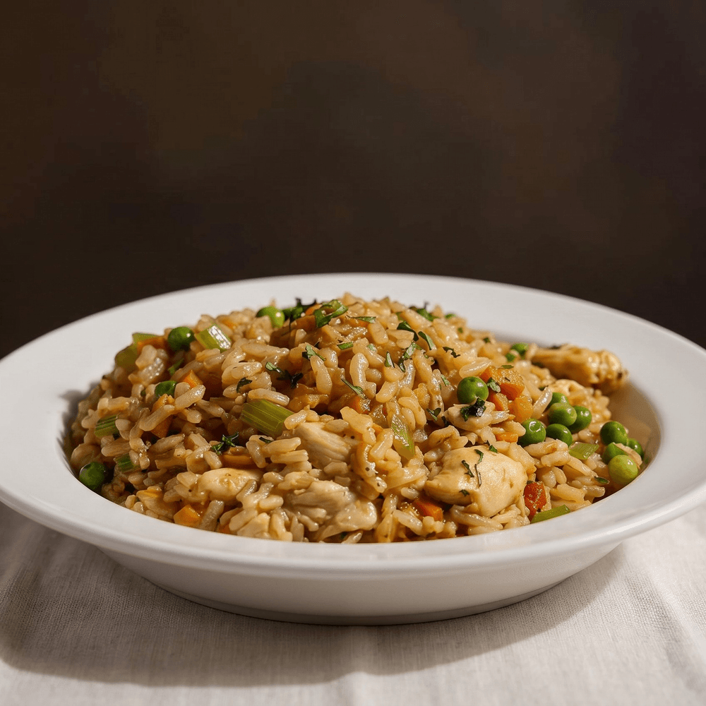 Risotto Pollo E Piselli