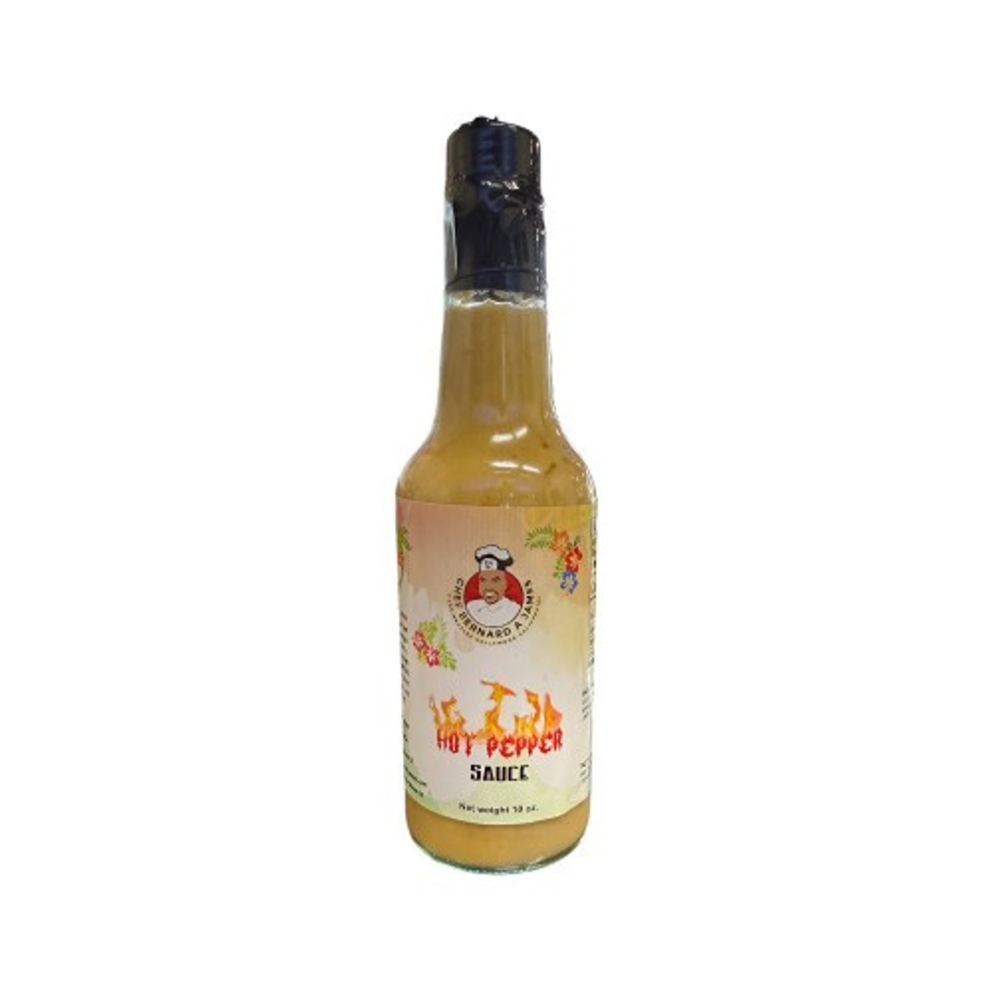 Bottle of Caribbean Pepper Sauce