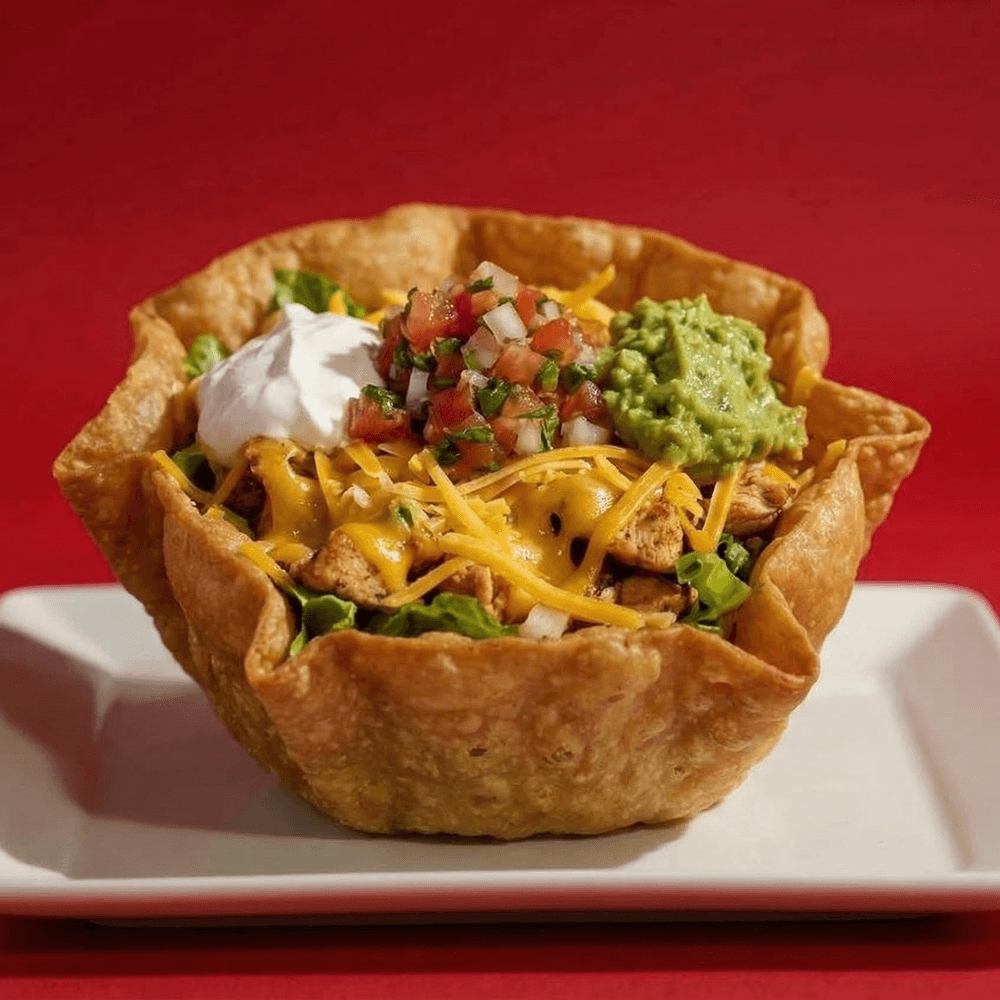 Chicken Fajita Taco Salad
