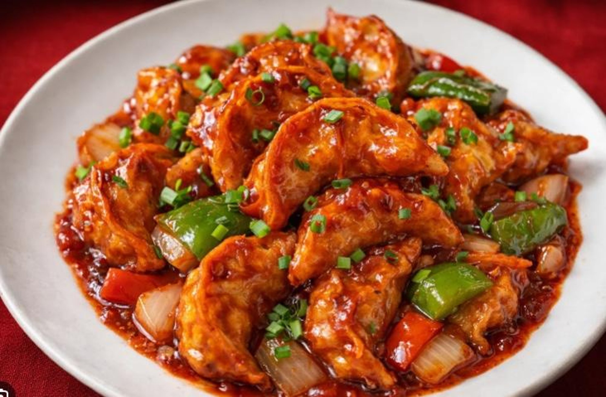 Chilli Paneer Momos