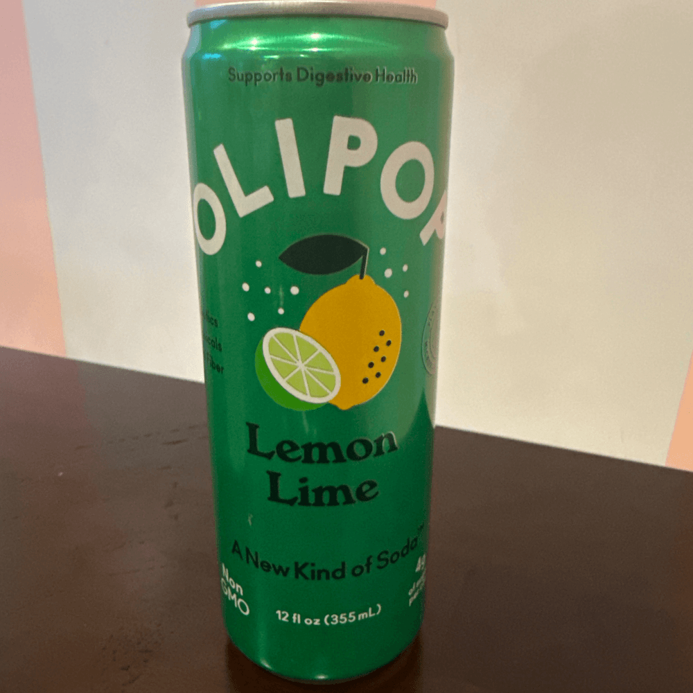 Olipop lemon Lime