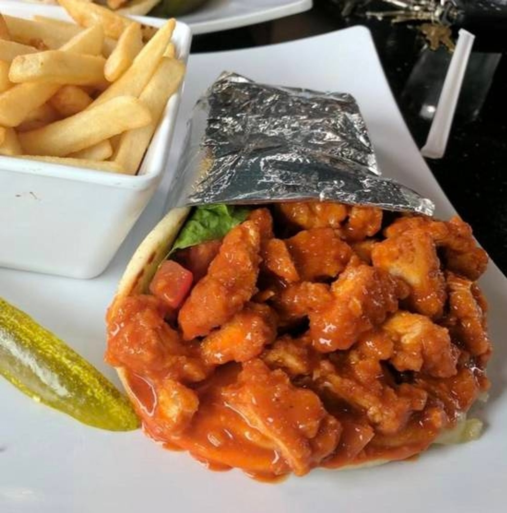 Buffalo Crispy Pita