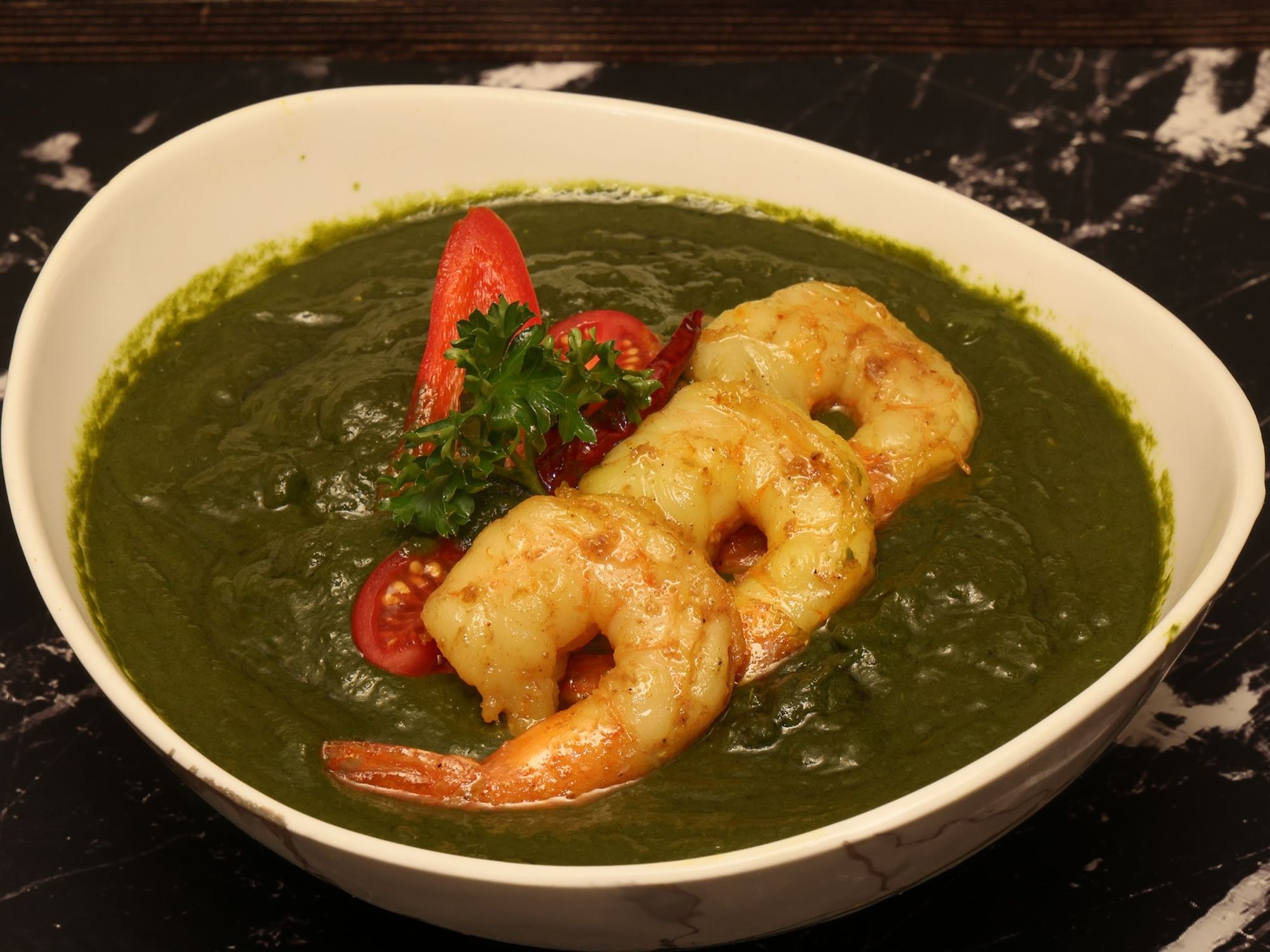 Shrimp Saag