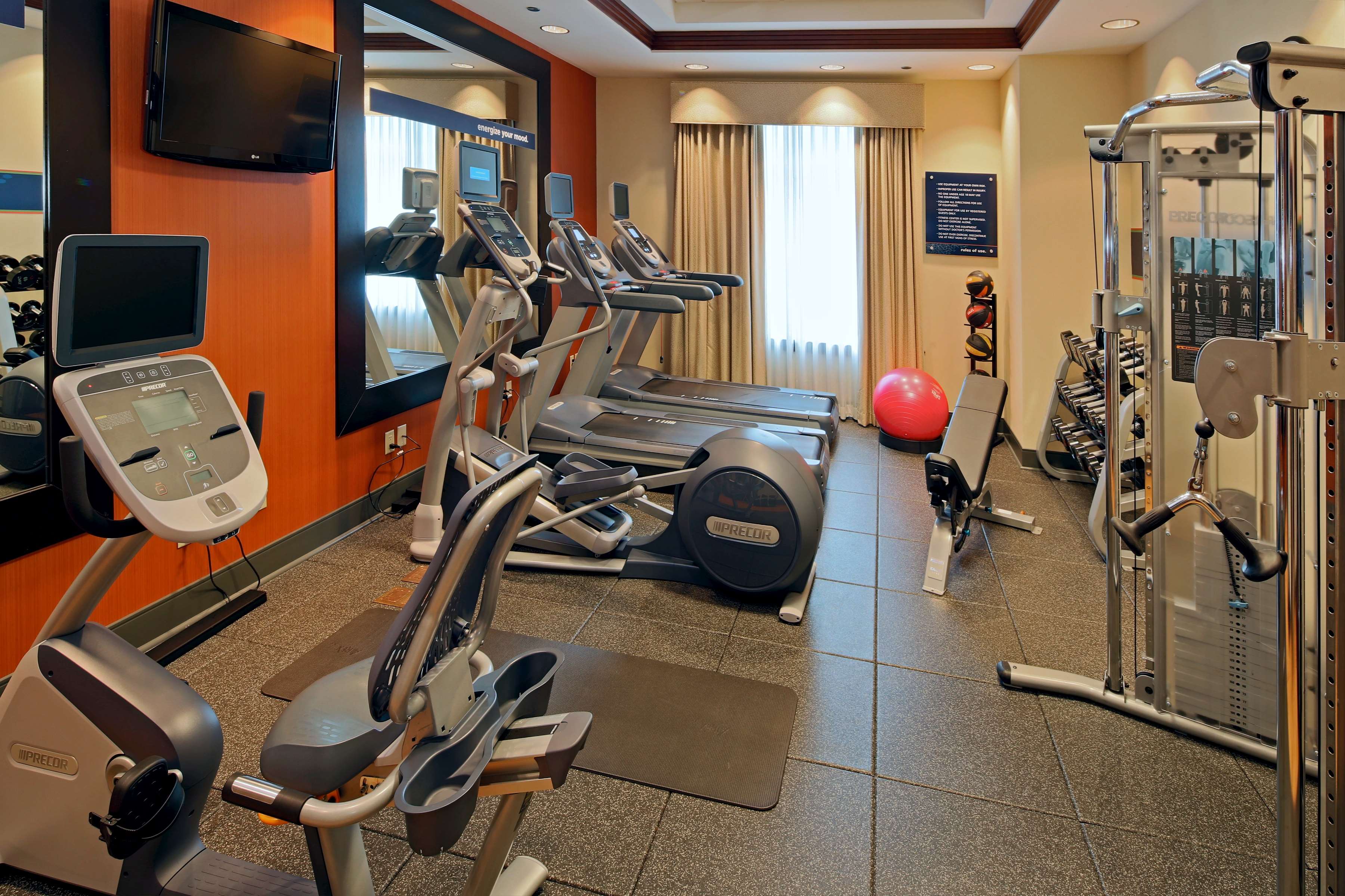 Health club  fitness center  gym