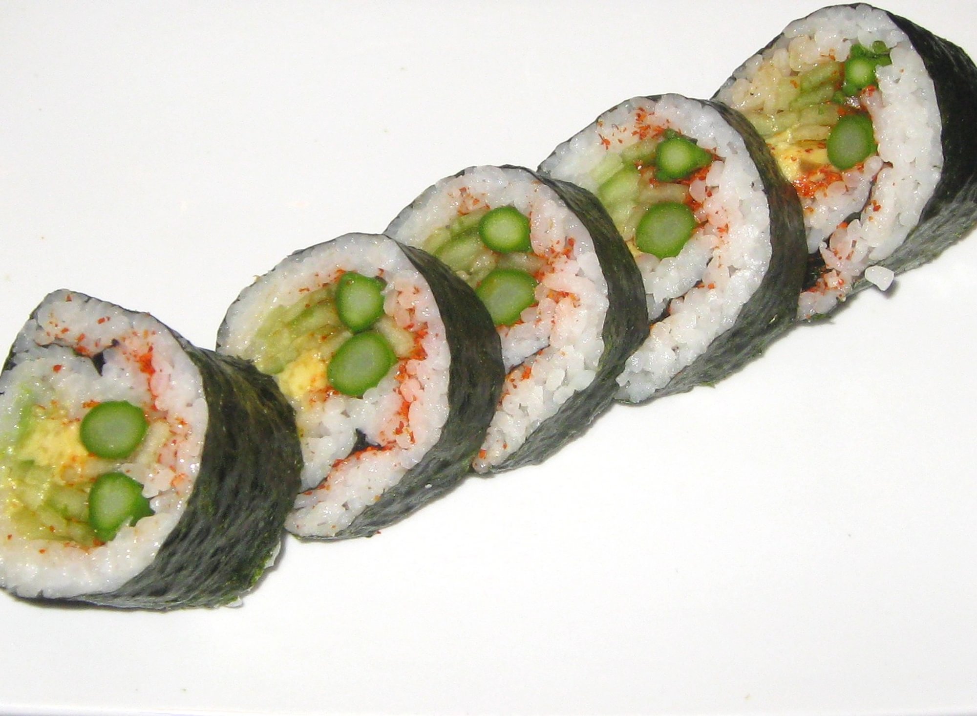 Spicy Asparagus Roll