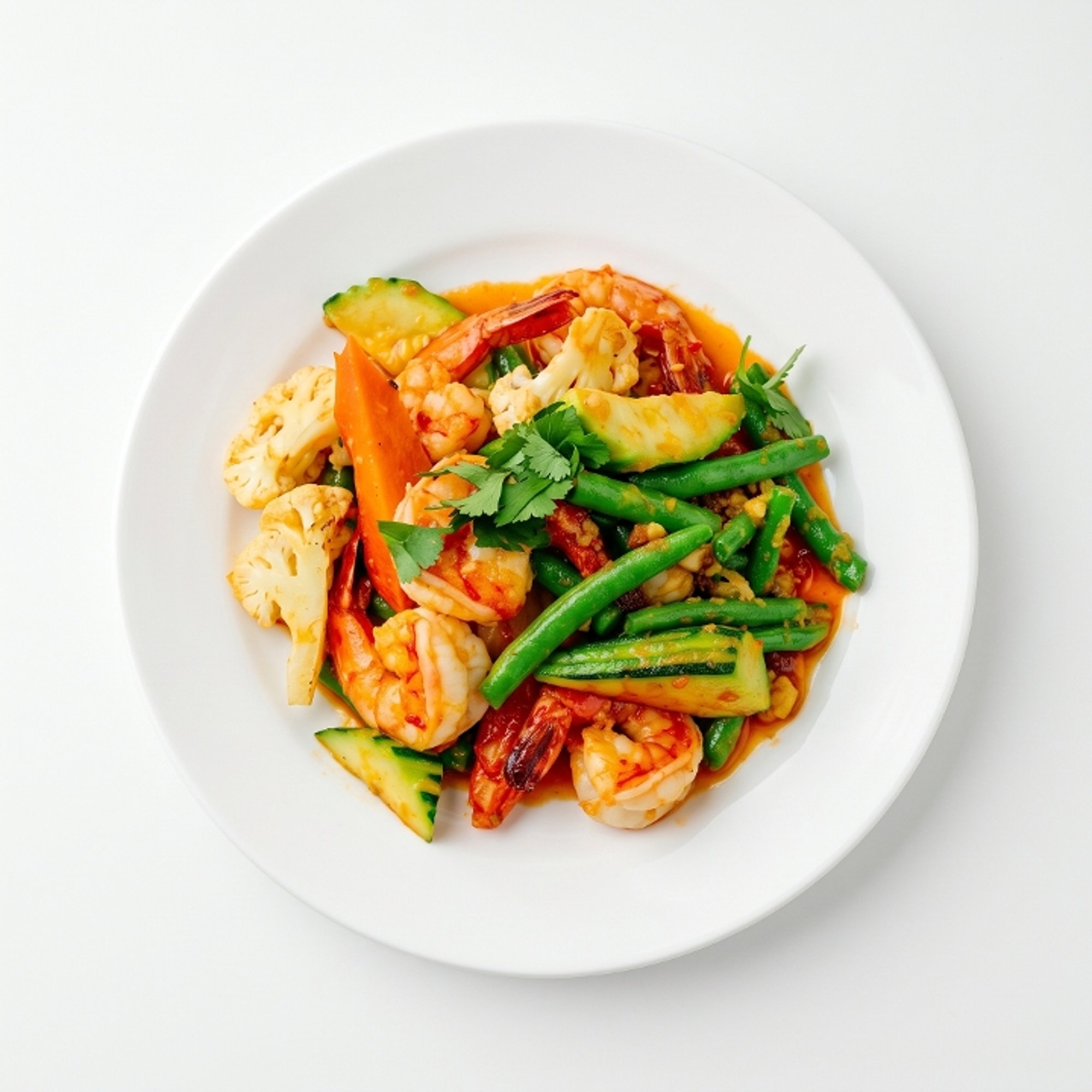 63. Goong Kra-Thieam (Garlic Pepper Shrimp)