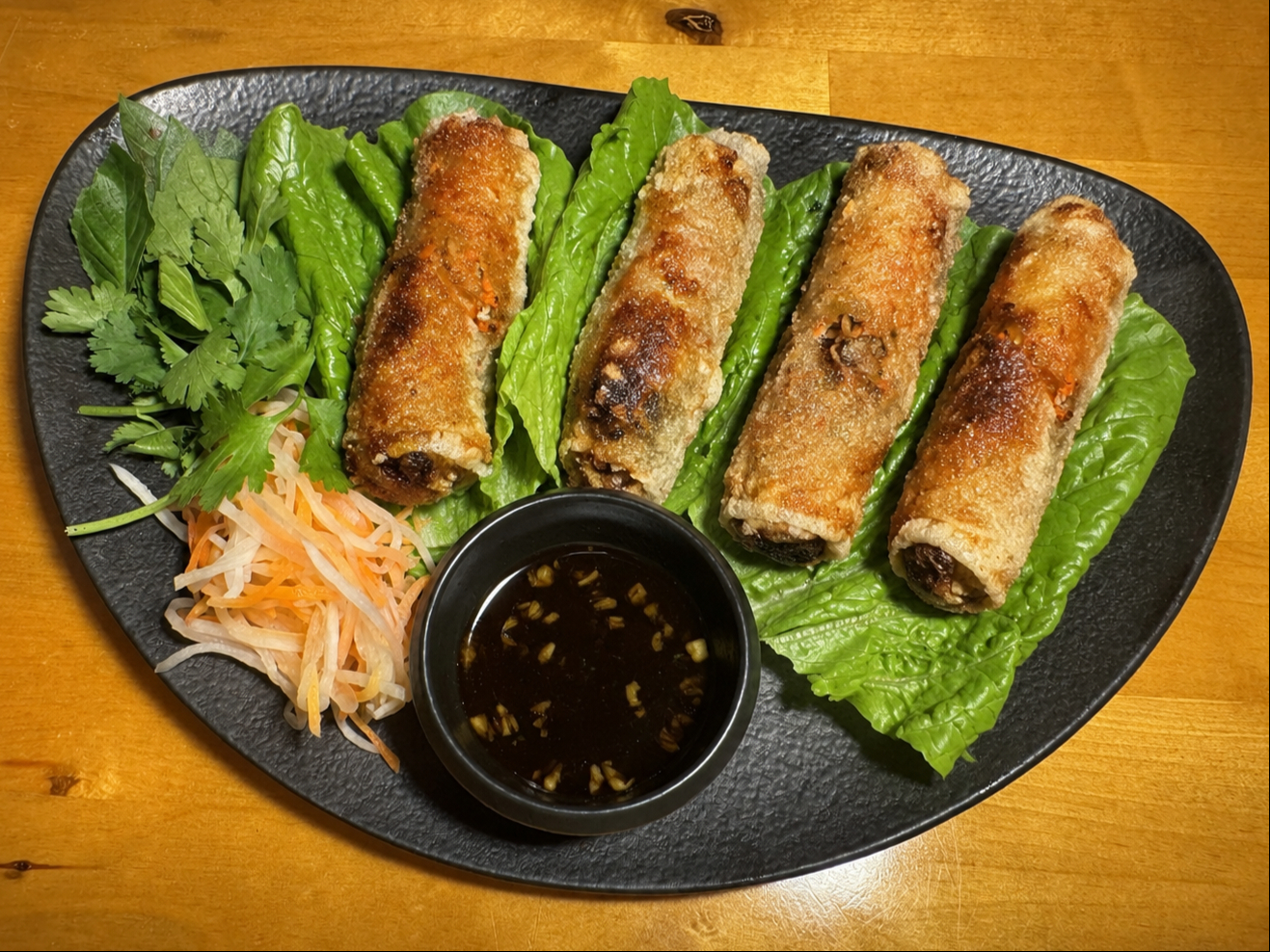 FRIED VEGETARIAN RICE ROLL