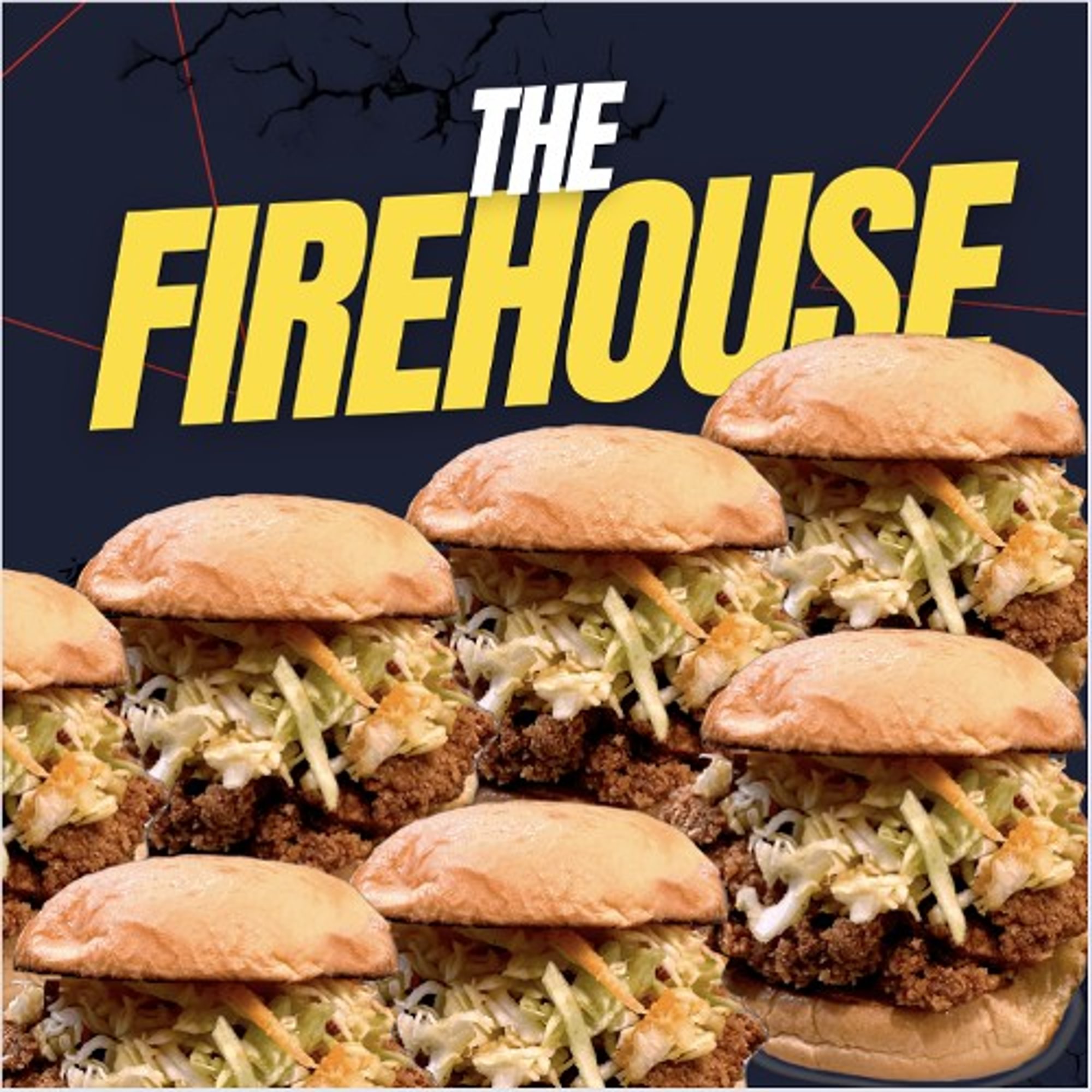 FIRE HOUSE CHICKEN BOX- 12 Sandwich's