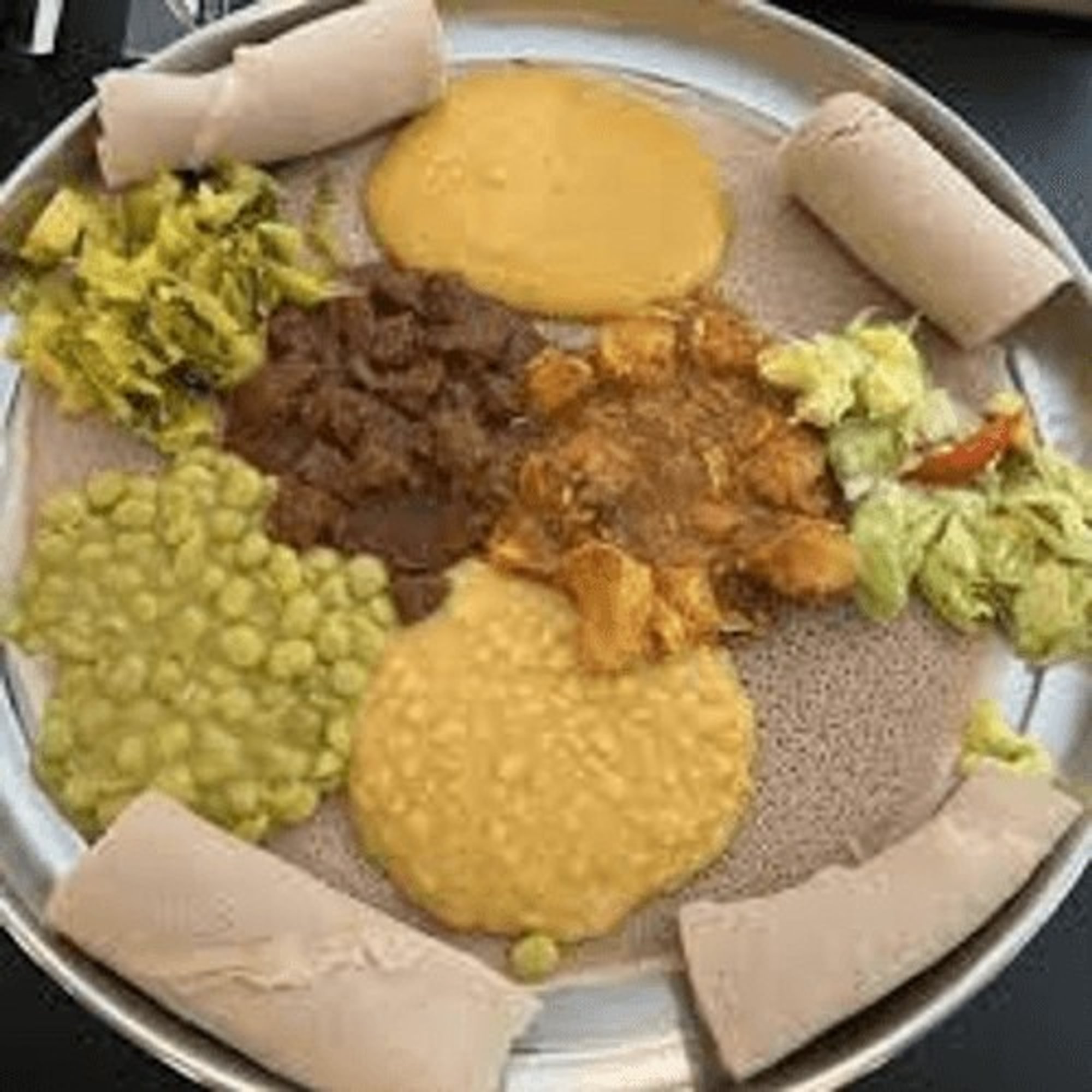 Vegetarian & Meat Feast