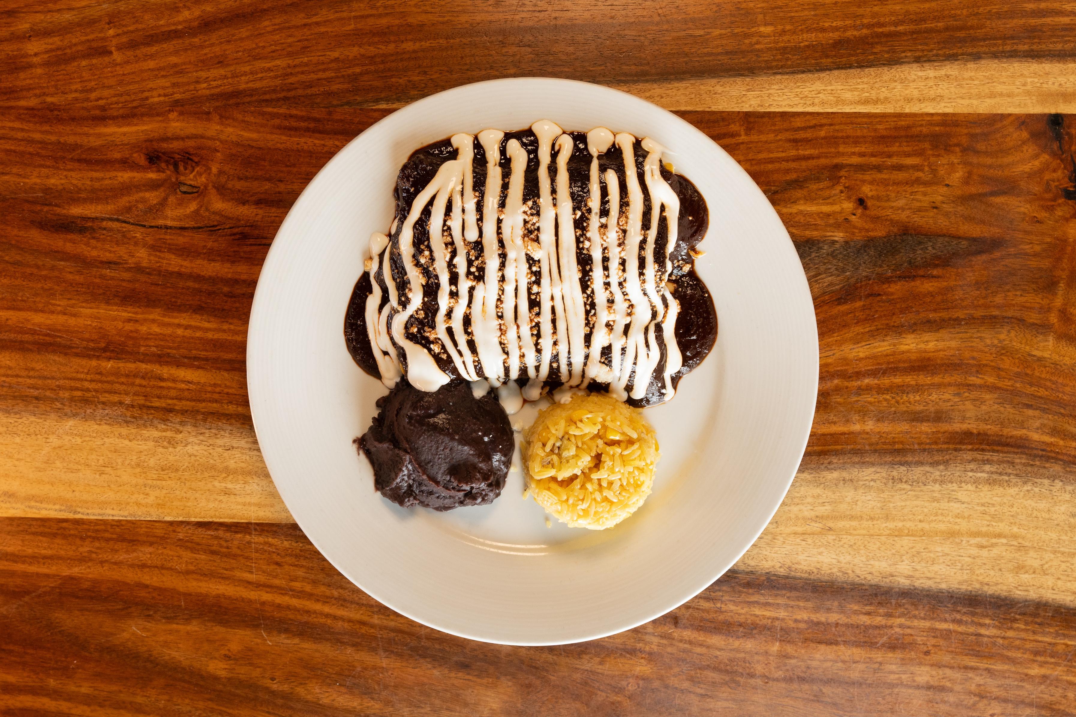 Mole Enchiladas