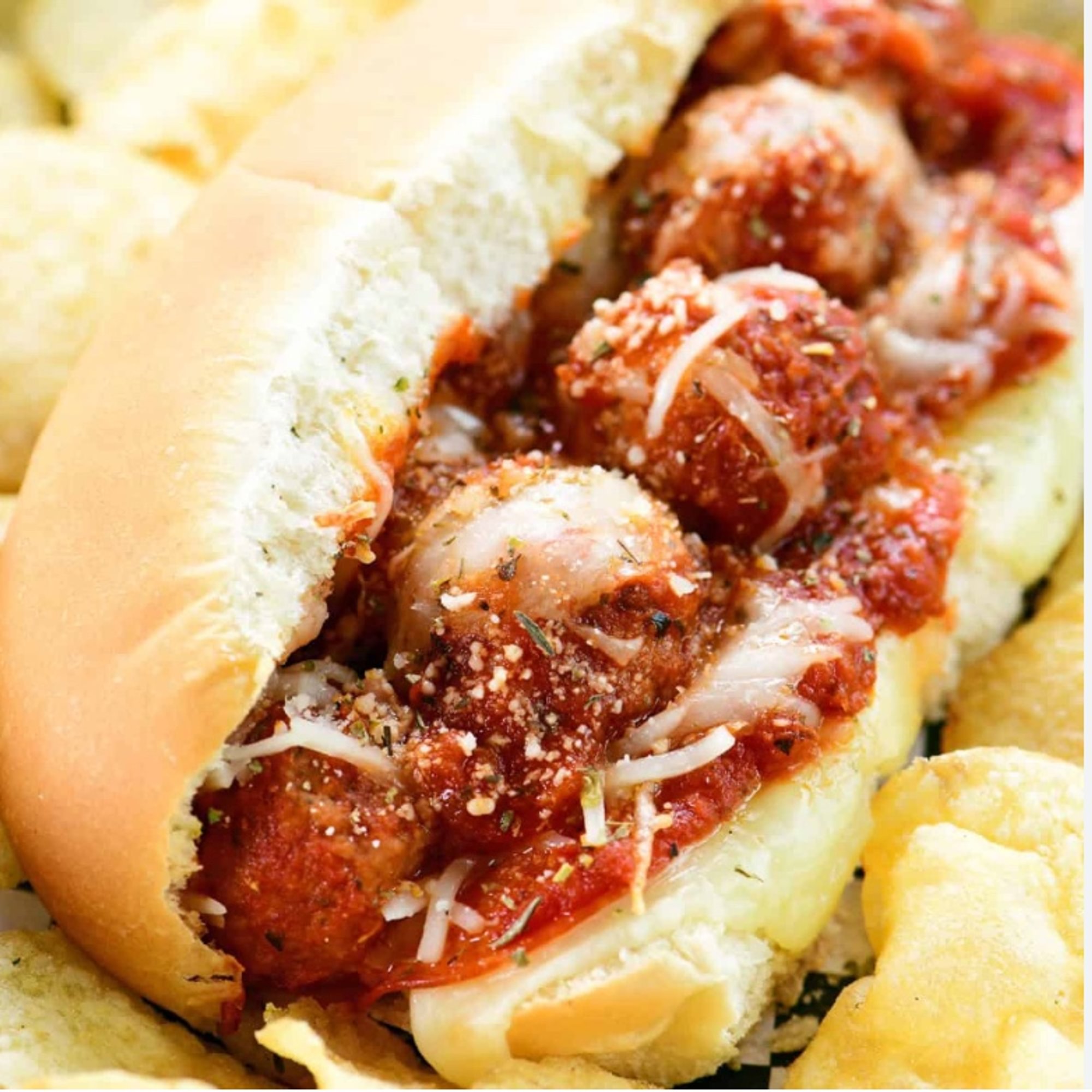 Meatball Parm Sandwich