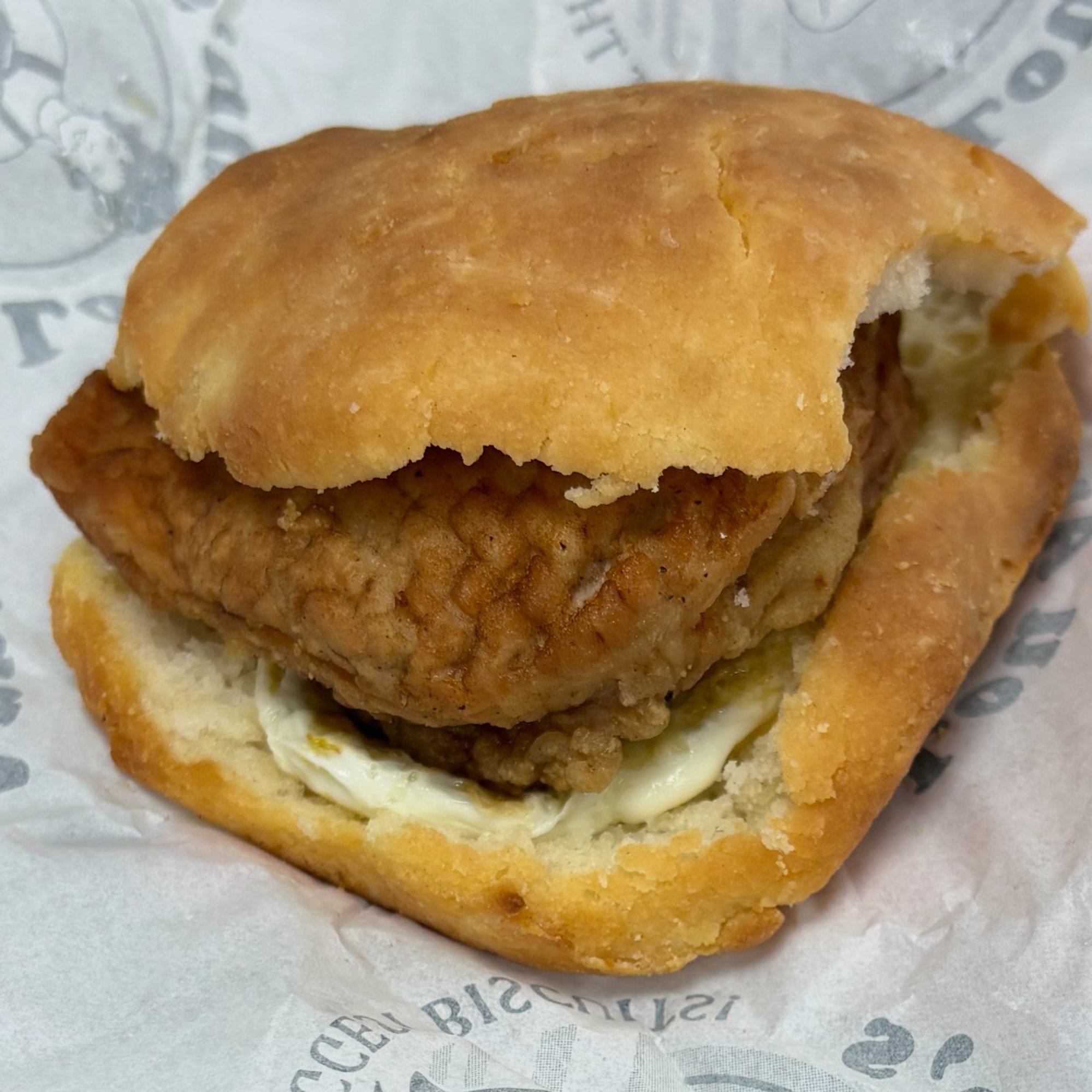 Fried Pork Chop Biscuit