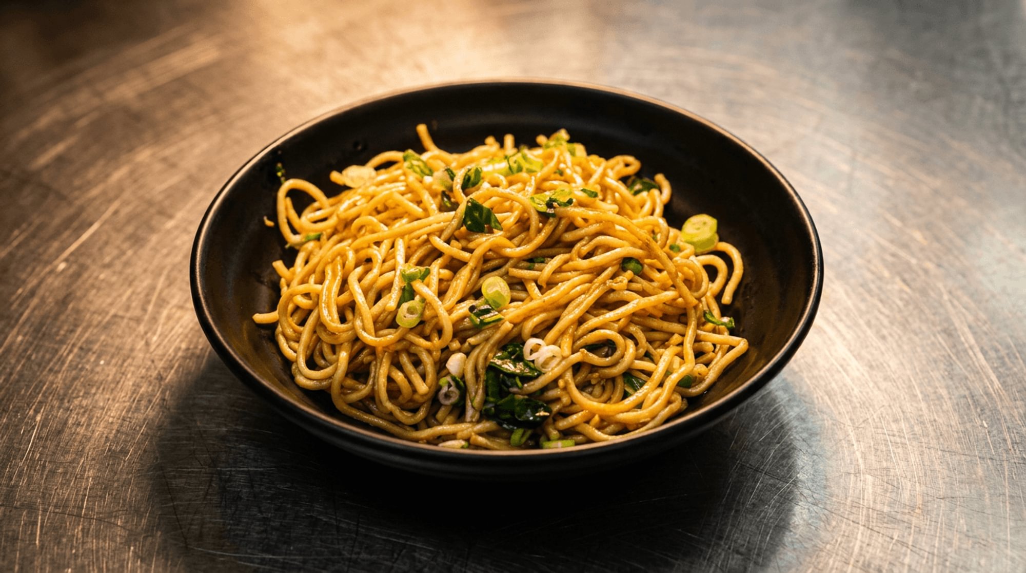 Scallion Tossed Noodles