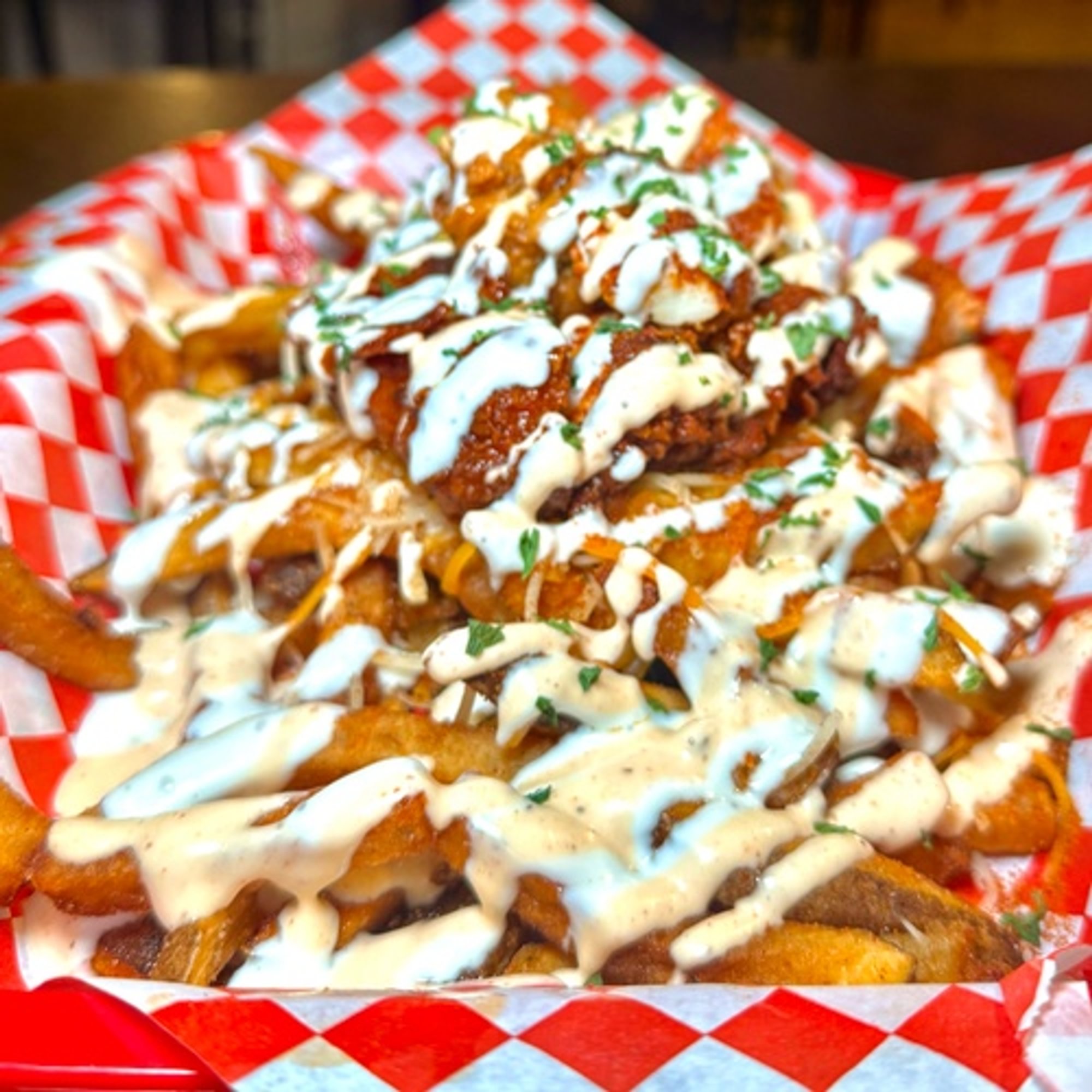 Buffalo Loaded Fries