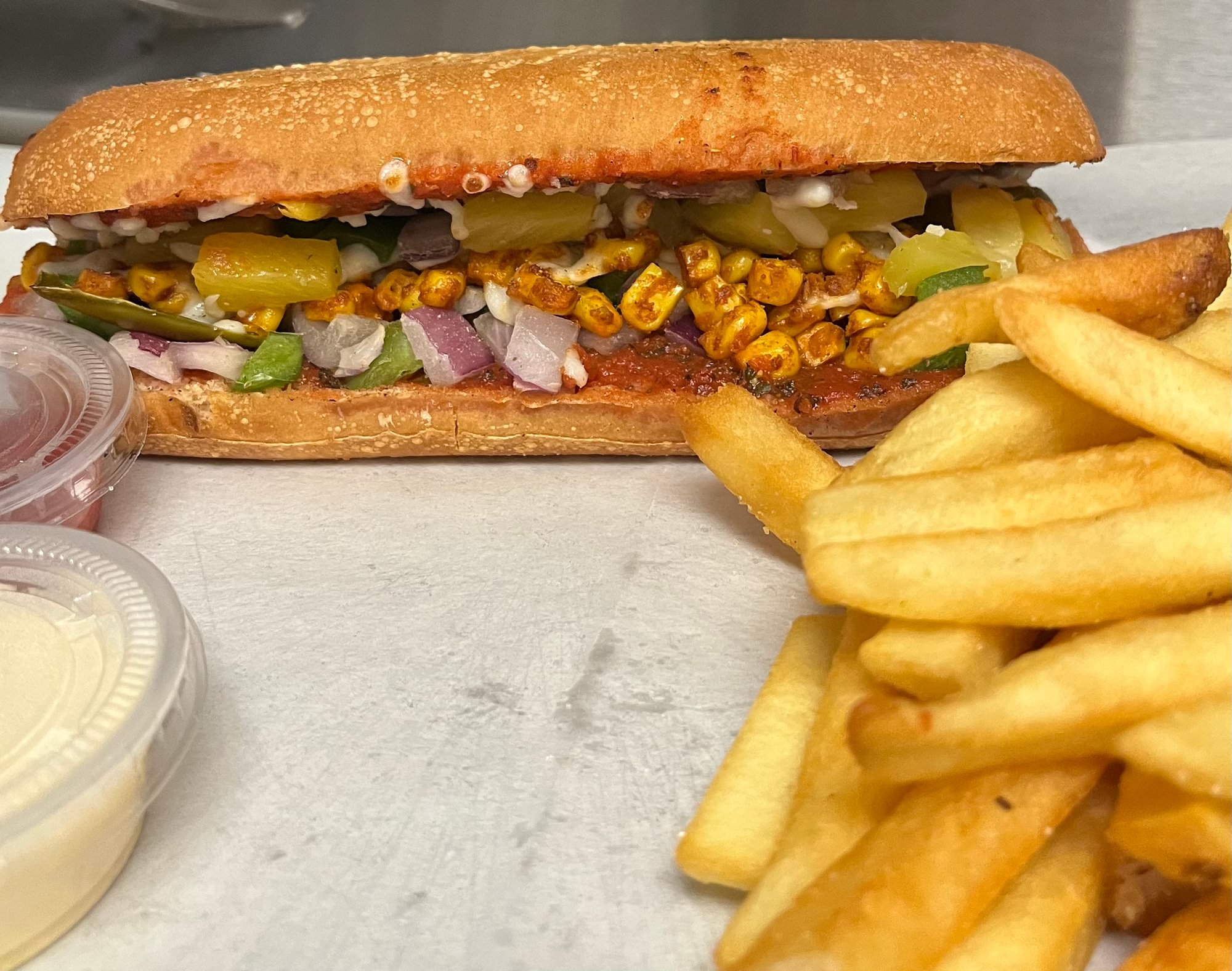 Chatpata Sub Sandwich