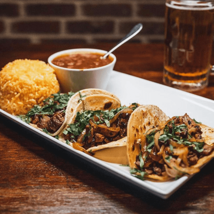 Tacos plate 