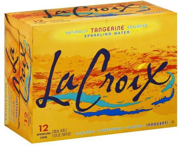 LaCroix Tangerine 12pk cans