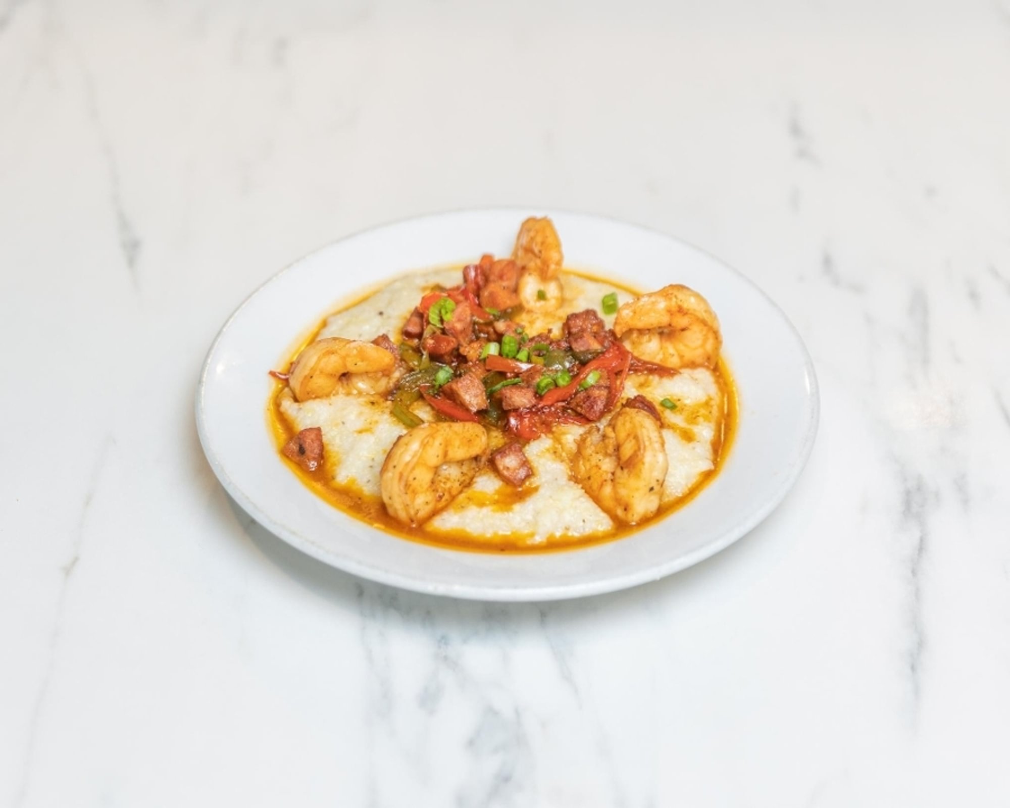 Balsamic Shrimp & Eggs