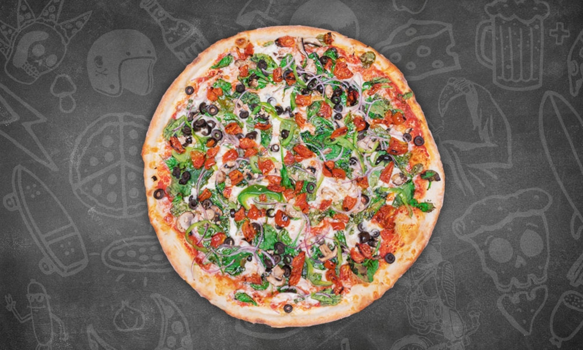 Veggie Whole Pie