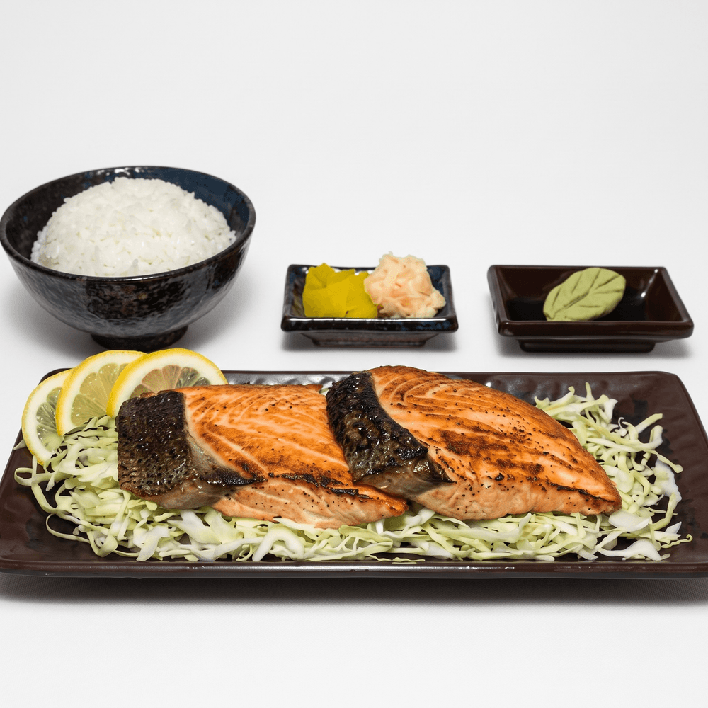 Salmon Shioyaki Bowl