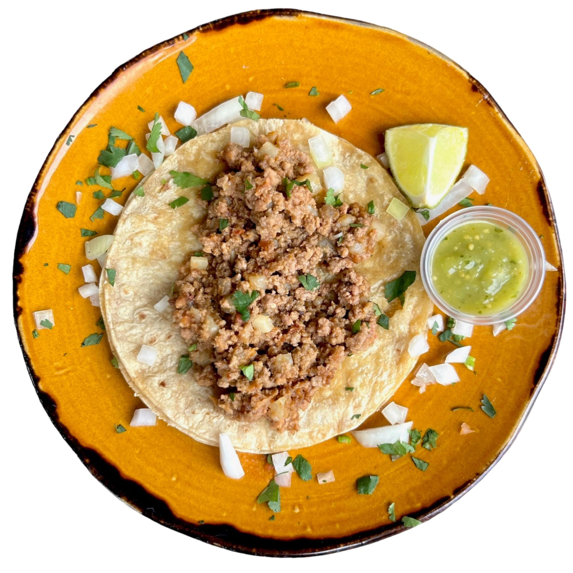 Ground beef taco