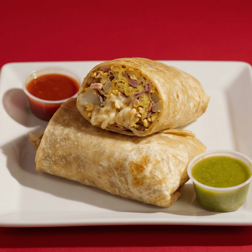 Ham Breakfast Burrito