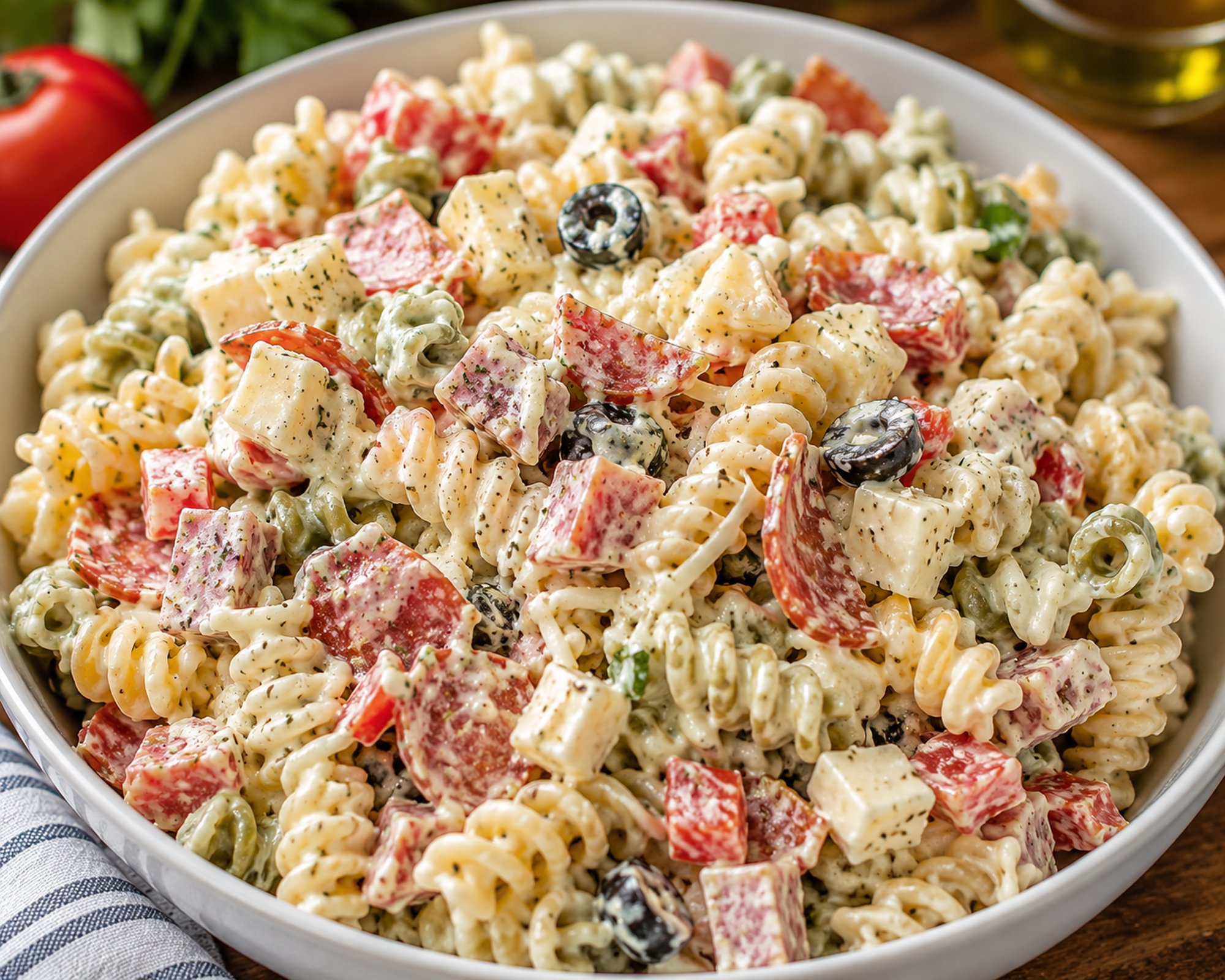 3 Cheese Italian Pasta Salad 8oz