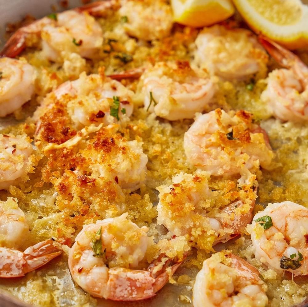 Seafood or Shrimp Oreganata