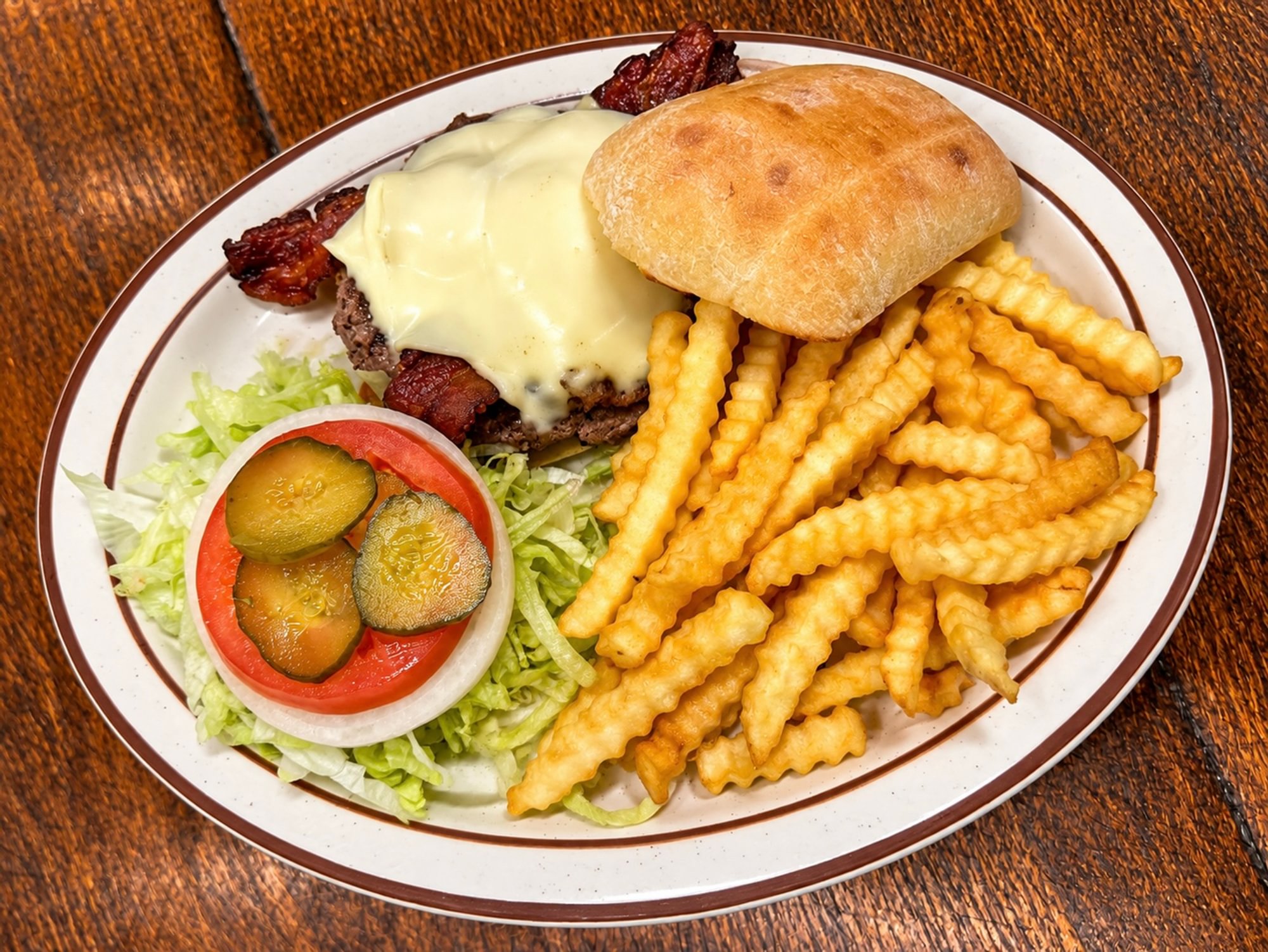 Bacon Swiss Burger