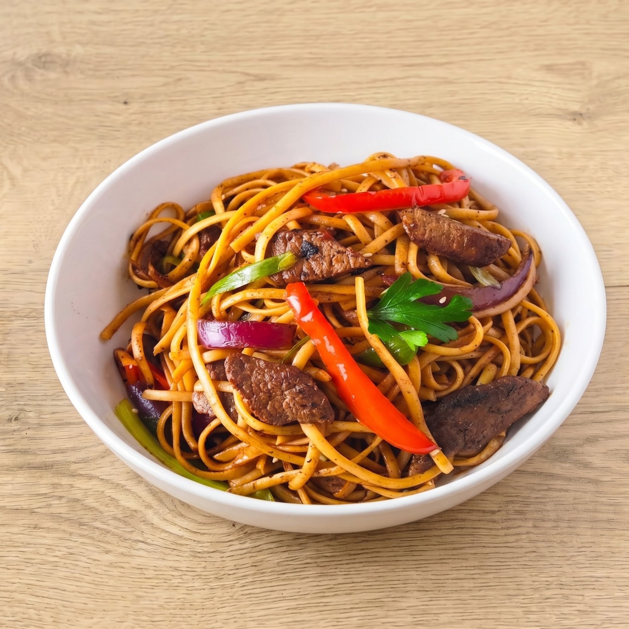 Tallarin Saltado Carne