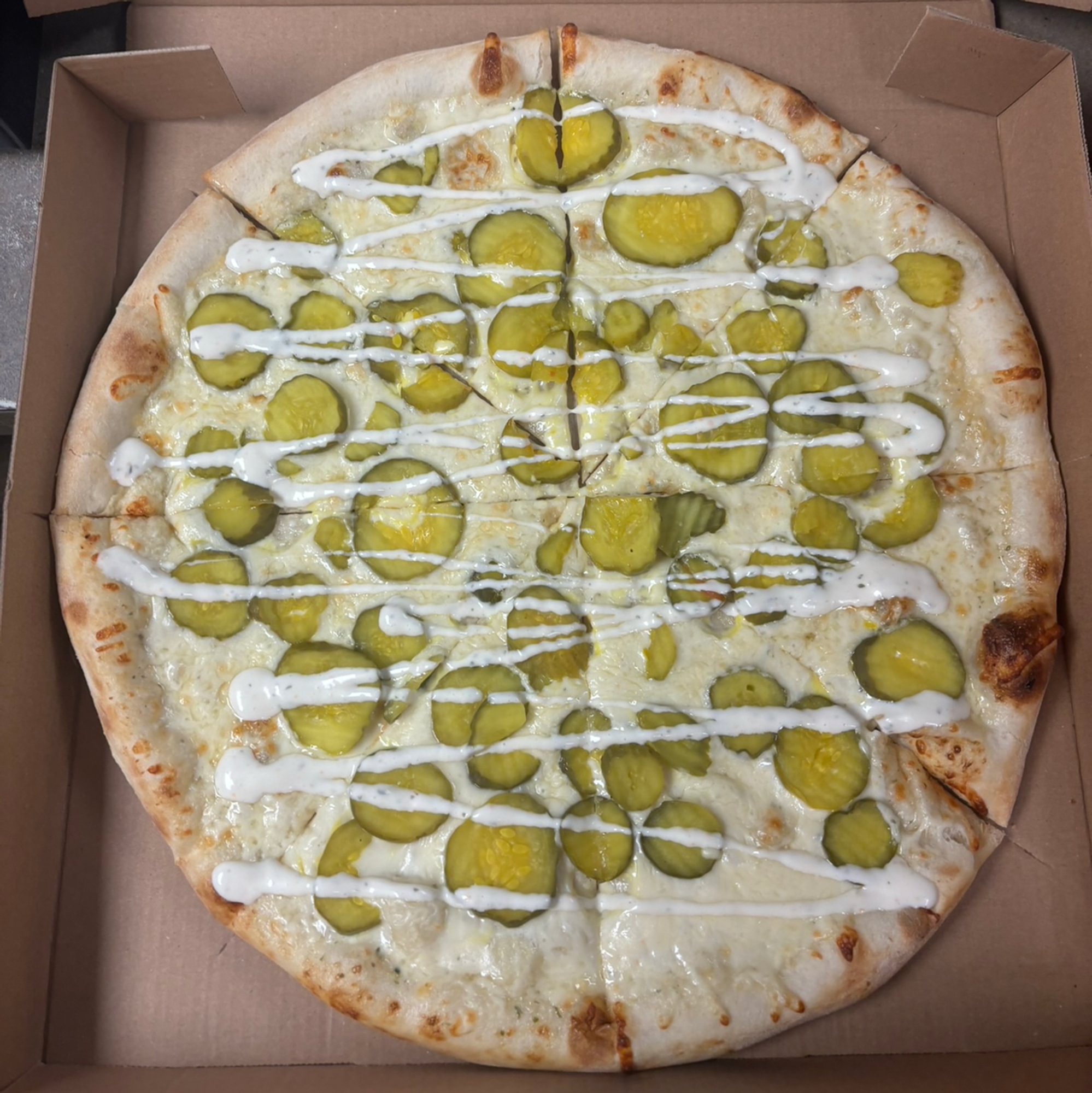 Dill Pickle Pizza