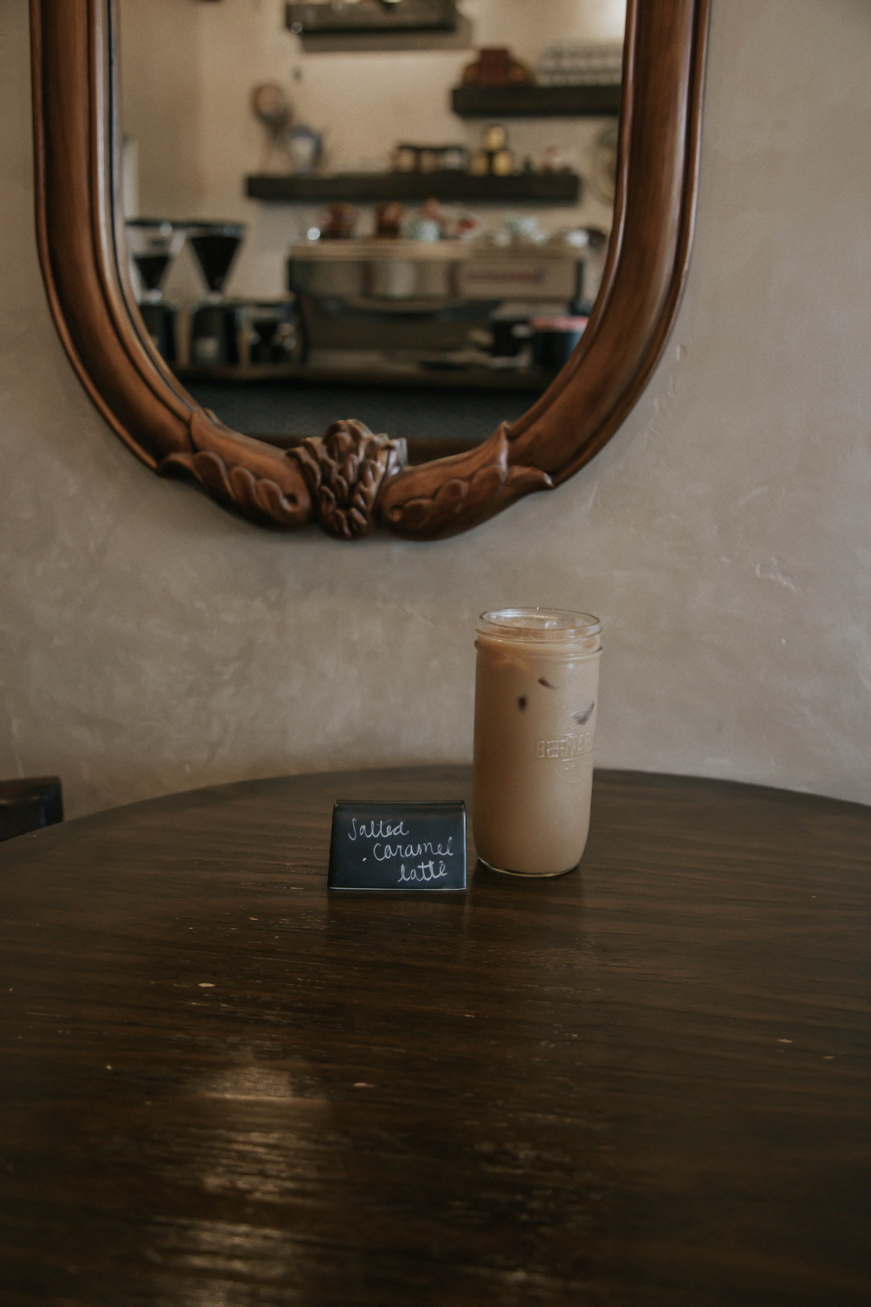 Keto Salted Caramel Latte