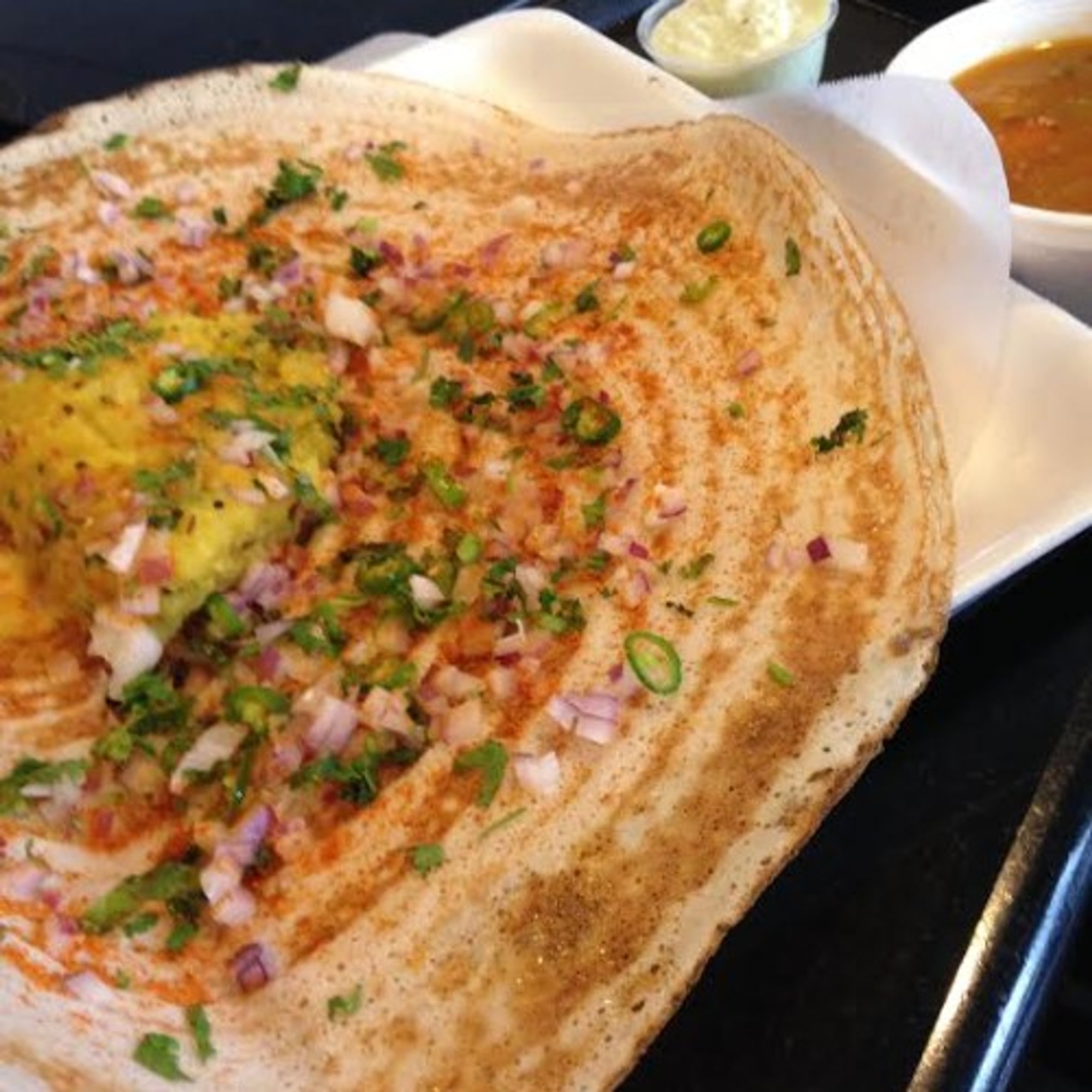 Onion Chilli Dosa
