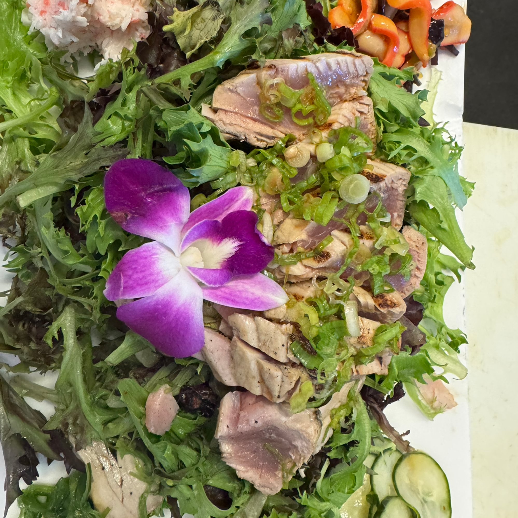 Seared Ahi Tuna Salad