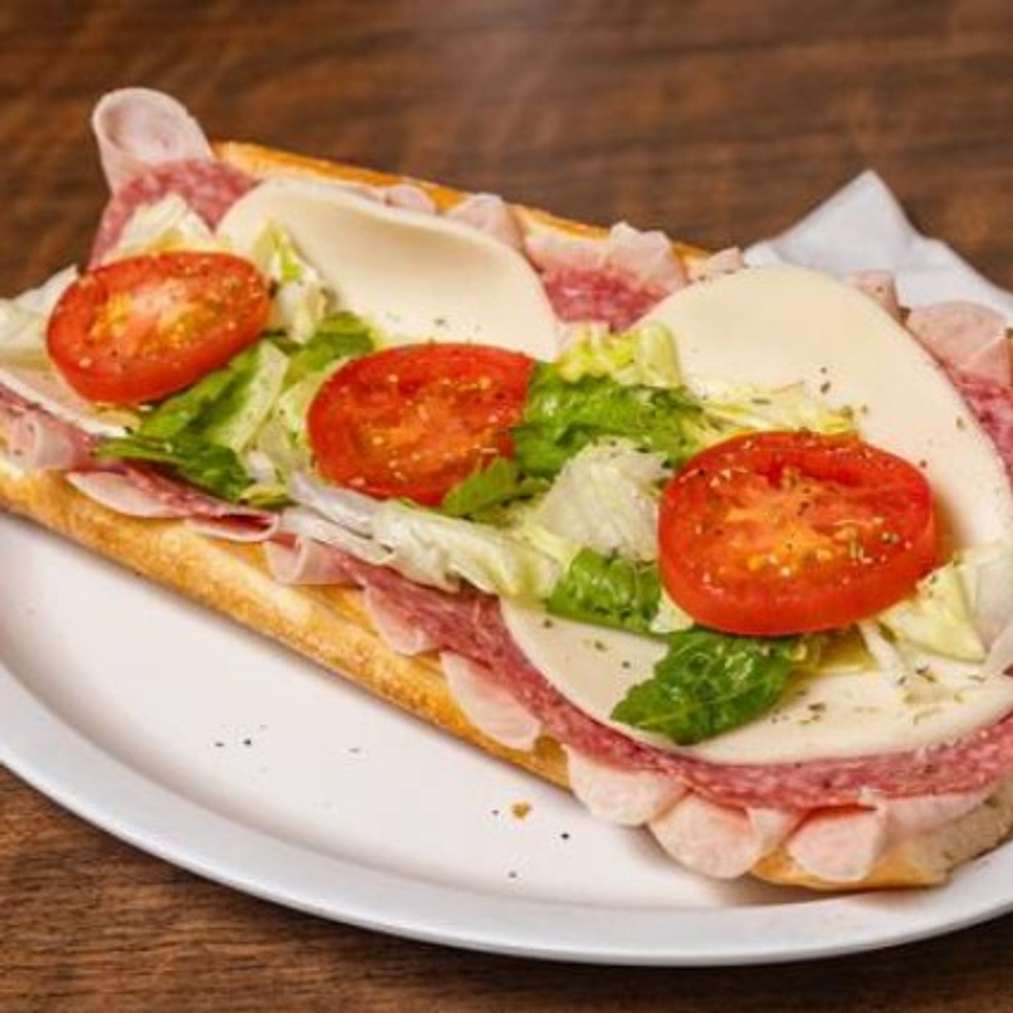Italian cold cut cub w/ provolone