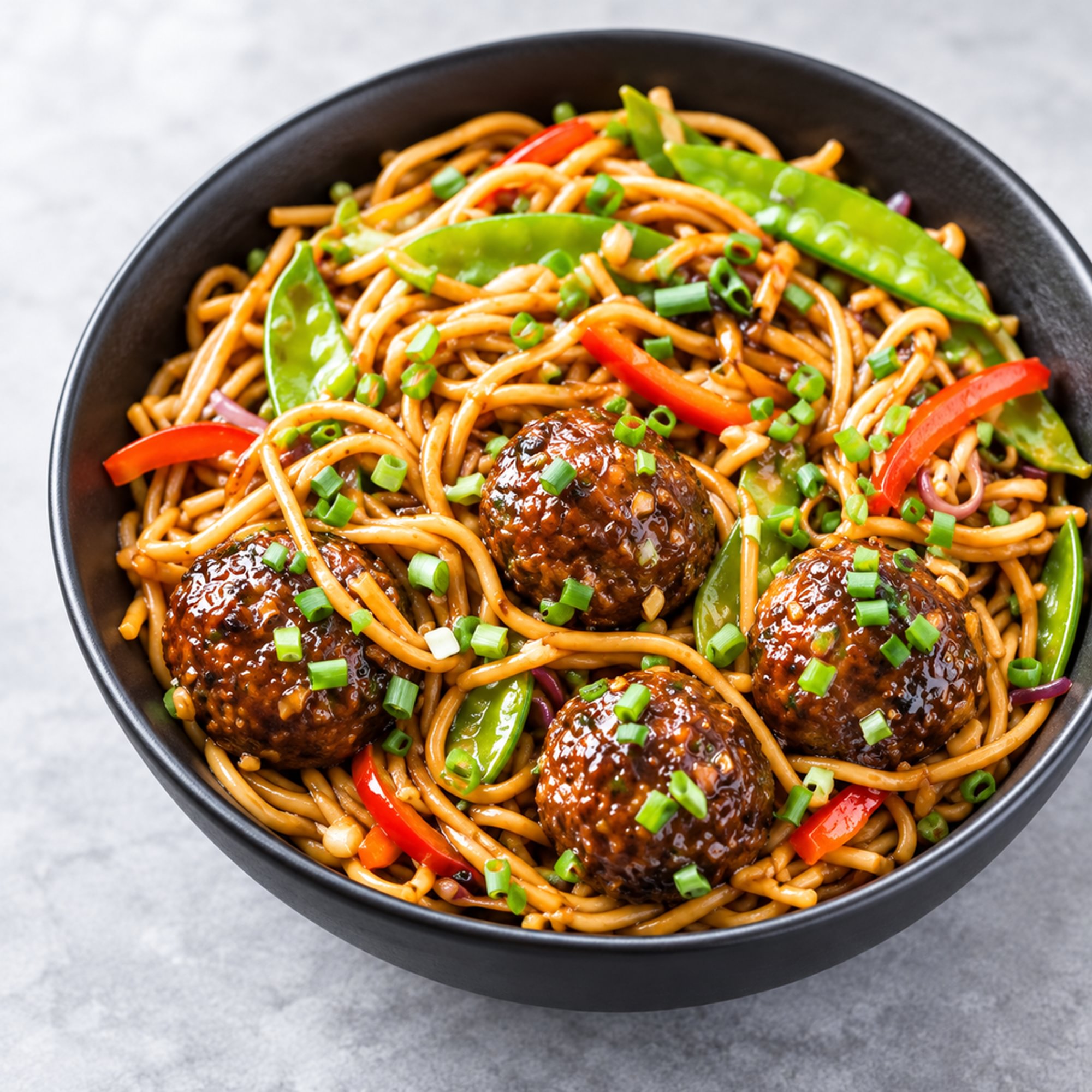 MANCHURIAN STYLE NOODLES