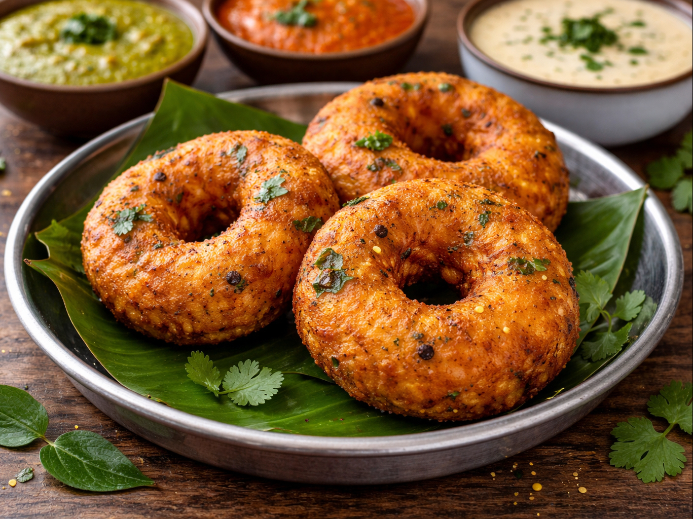 Medu Vada (3 Pcs) (V, GF)