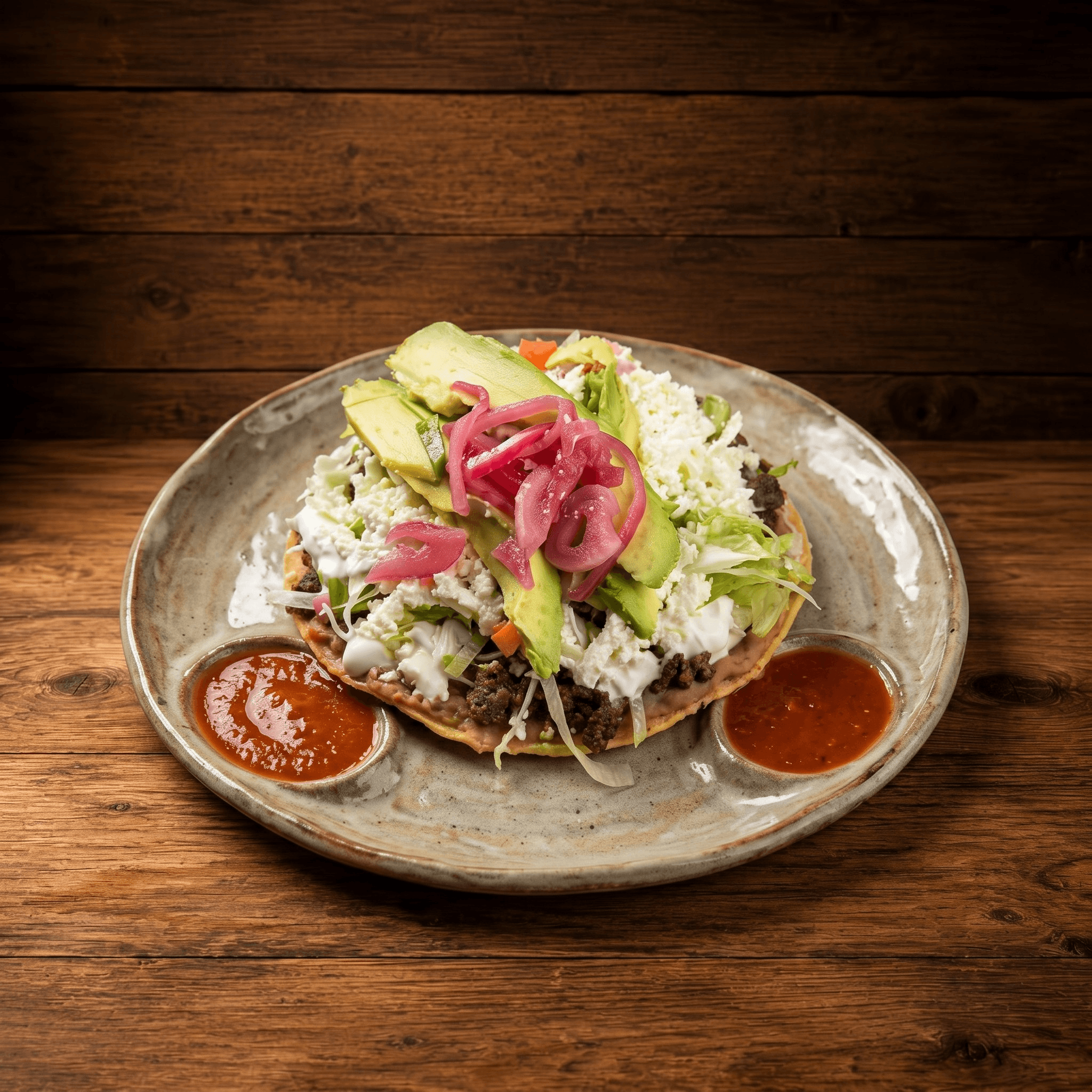 Carne Asada / Grilled Steak Tostada