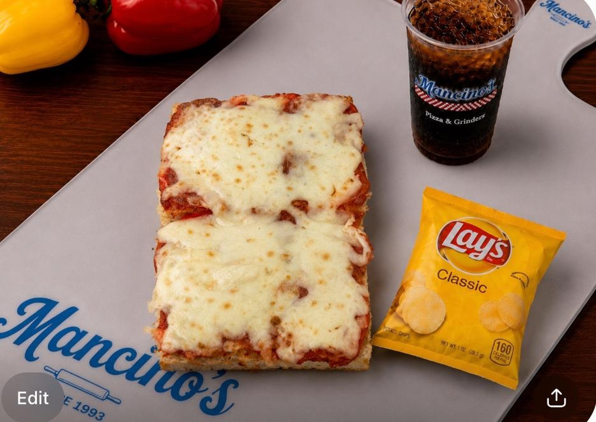 1/4 Pizza Grinder Combo