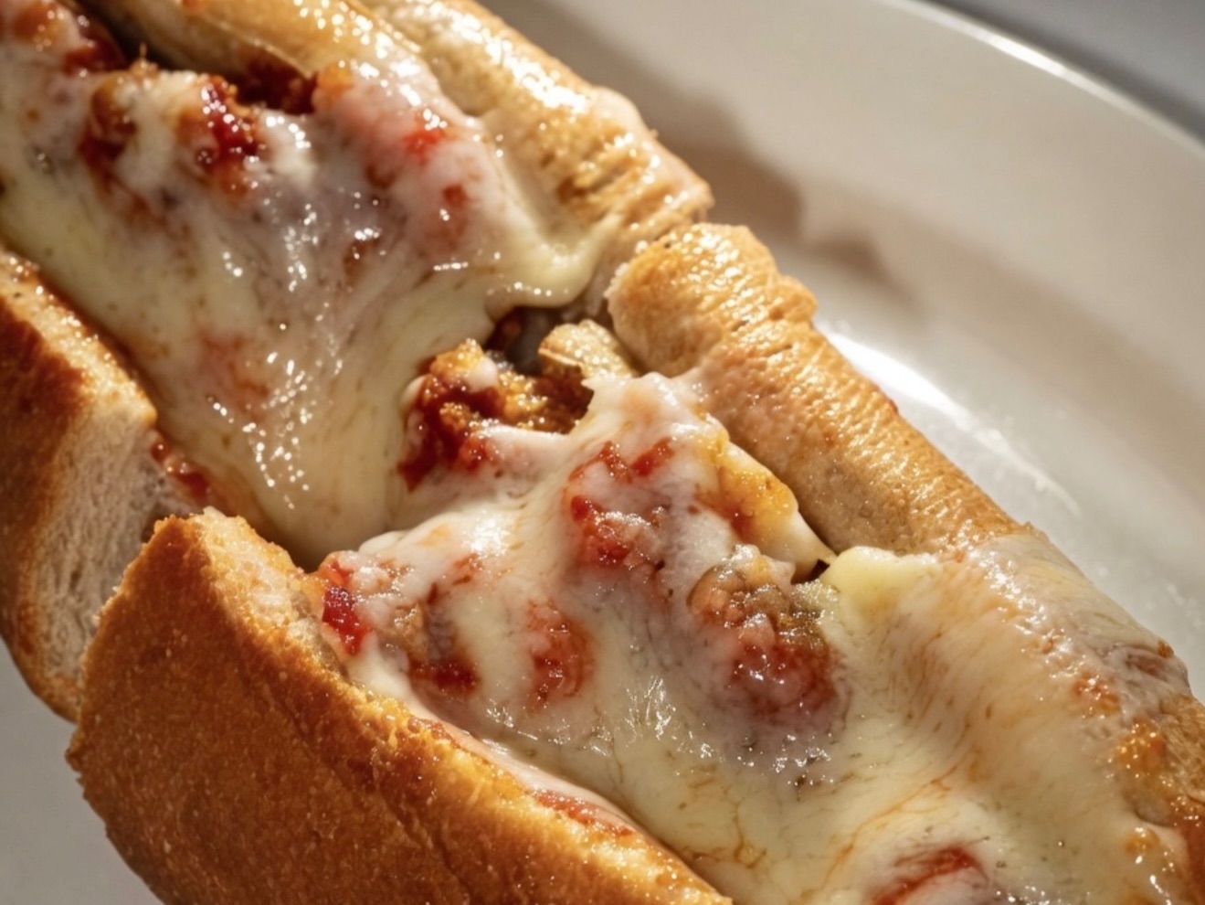 Shrimp Parmigiana Sandwich